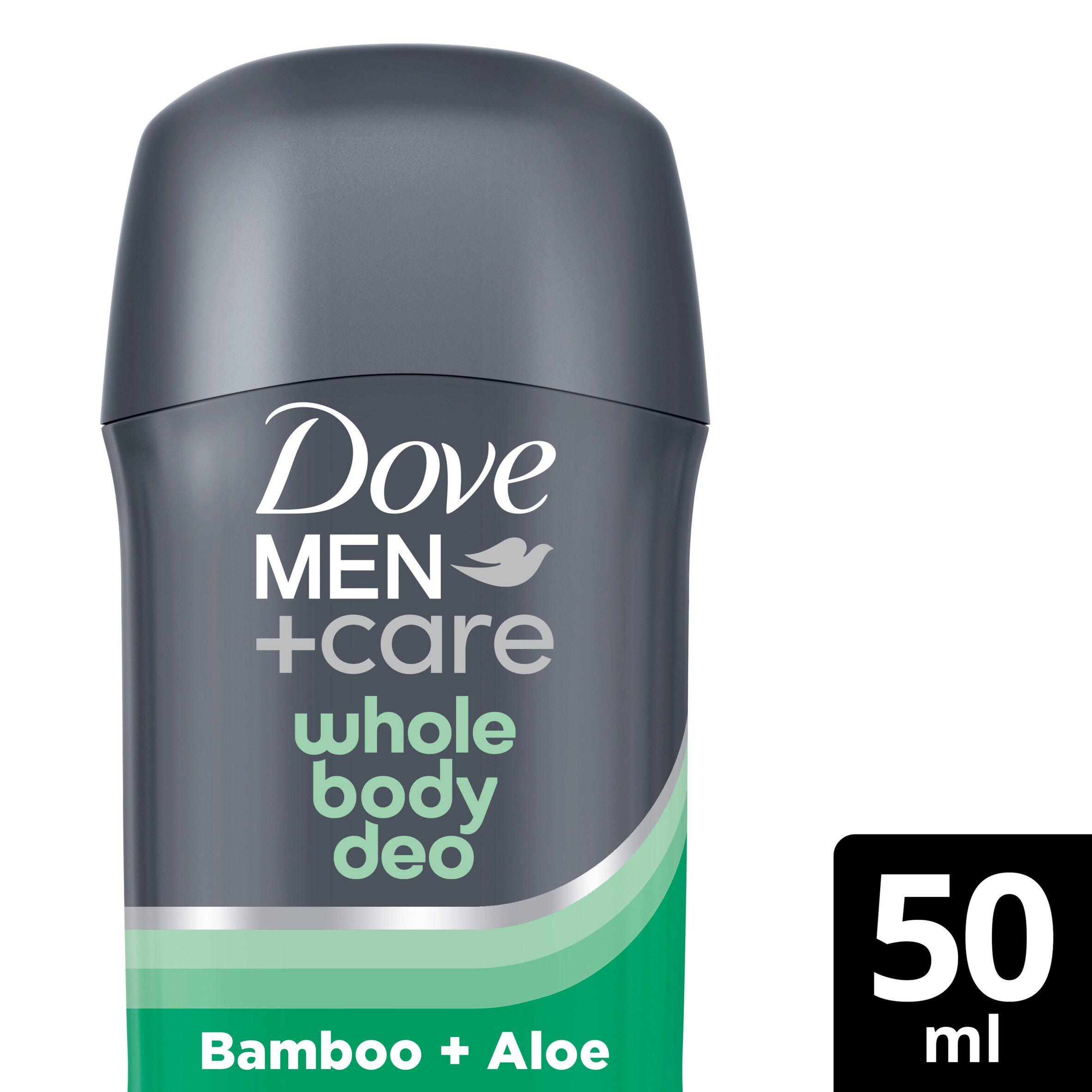 Dove Men+Care 50ml Bamboo & Aloe Whole Body Deodorant Stick