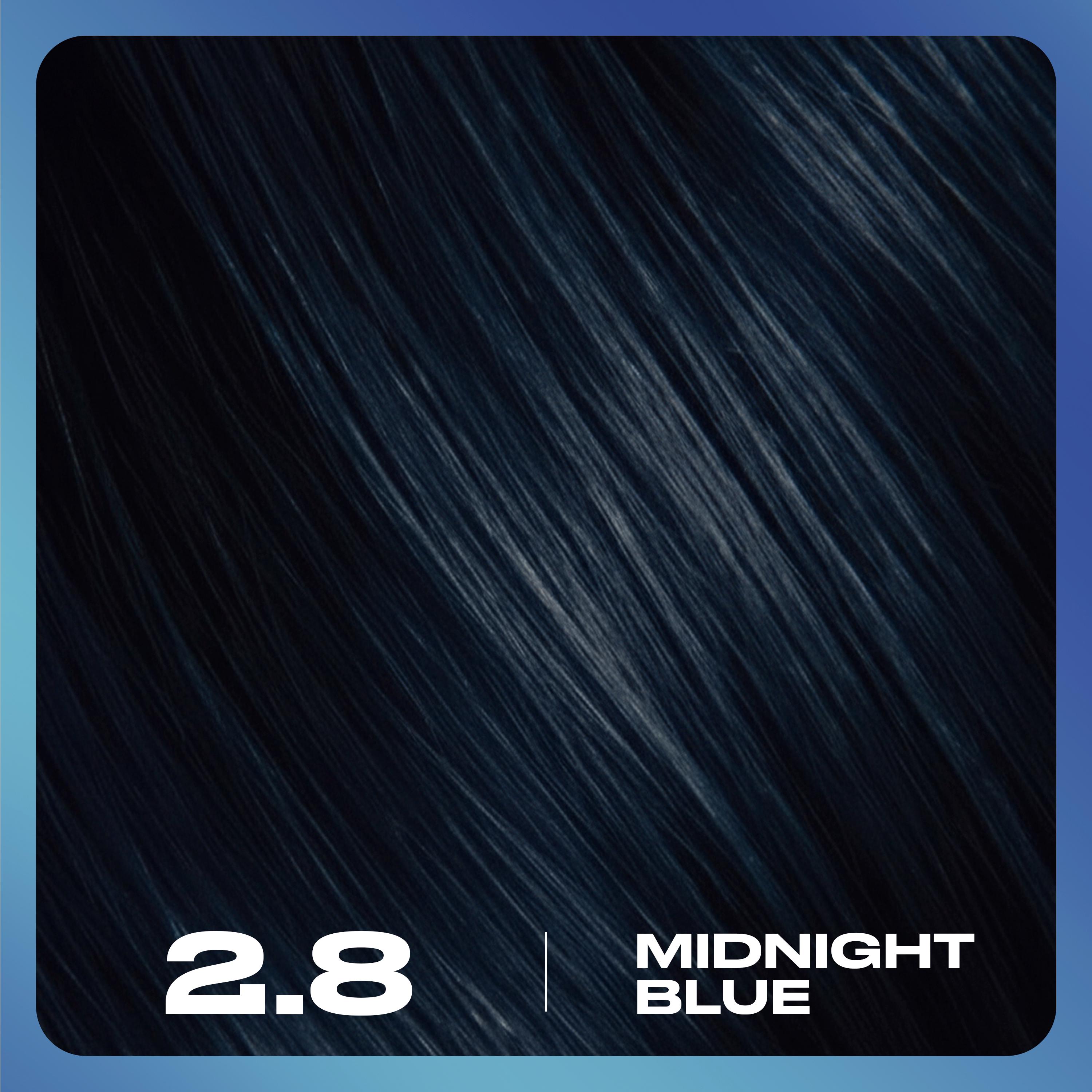 Clairol Nice'N Easy Bold 2.8 Midnight Blue Permanent Hair Dye thumbnail 5