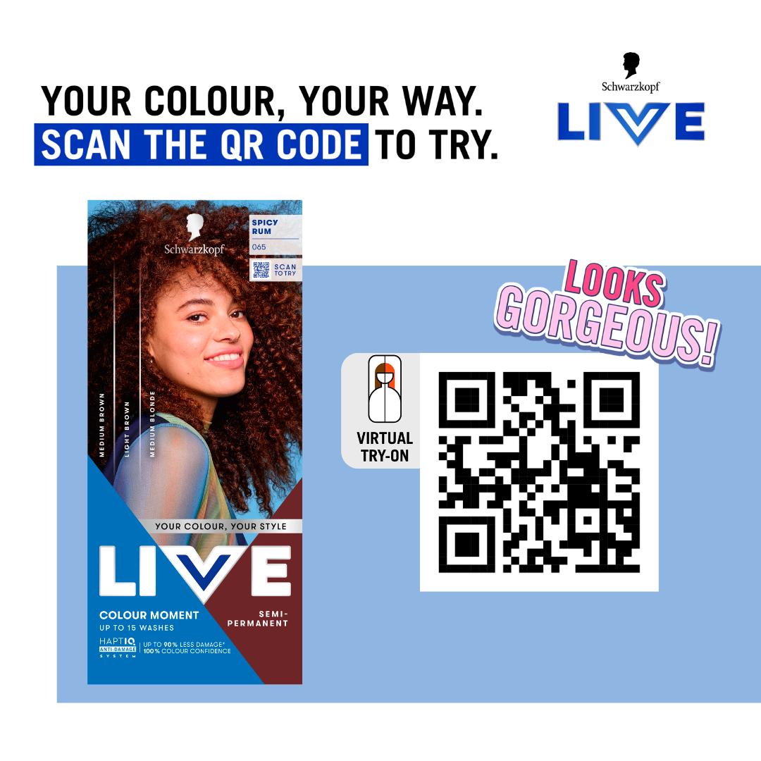Schwarzkopf Live Colour Moment 065 Spicy Rum Semi Permanent Hair Dye thumbnail 3