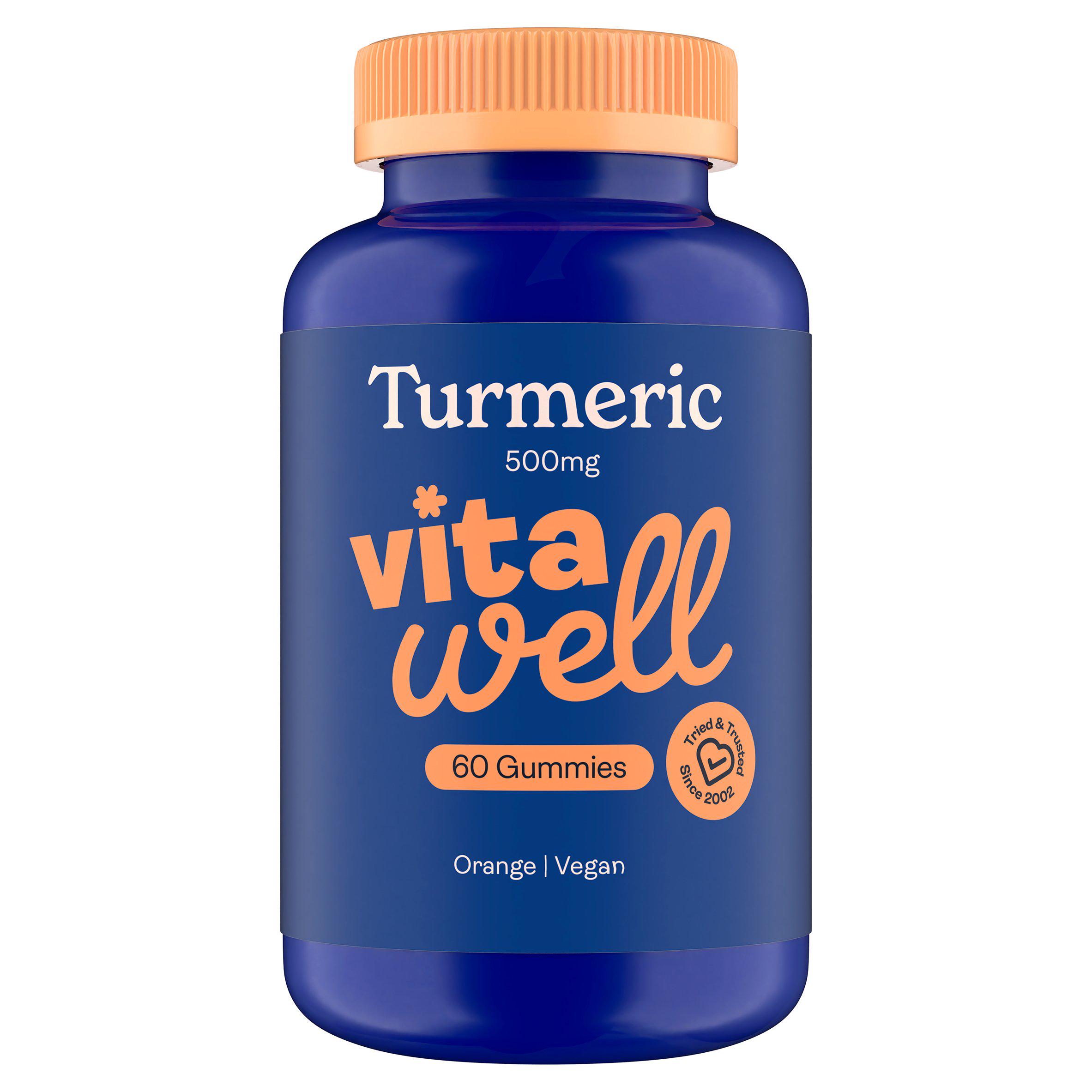 Vitawell 60 x Turmeric Orange Gummies