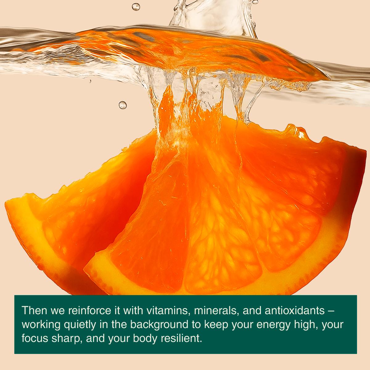 Phizz Daily Immune+ 20 x Orange, Hydration, Immunity, Electrolytes & Vitamins Effervescent Tablets thumbnail 5