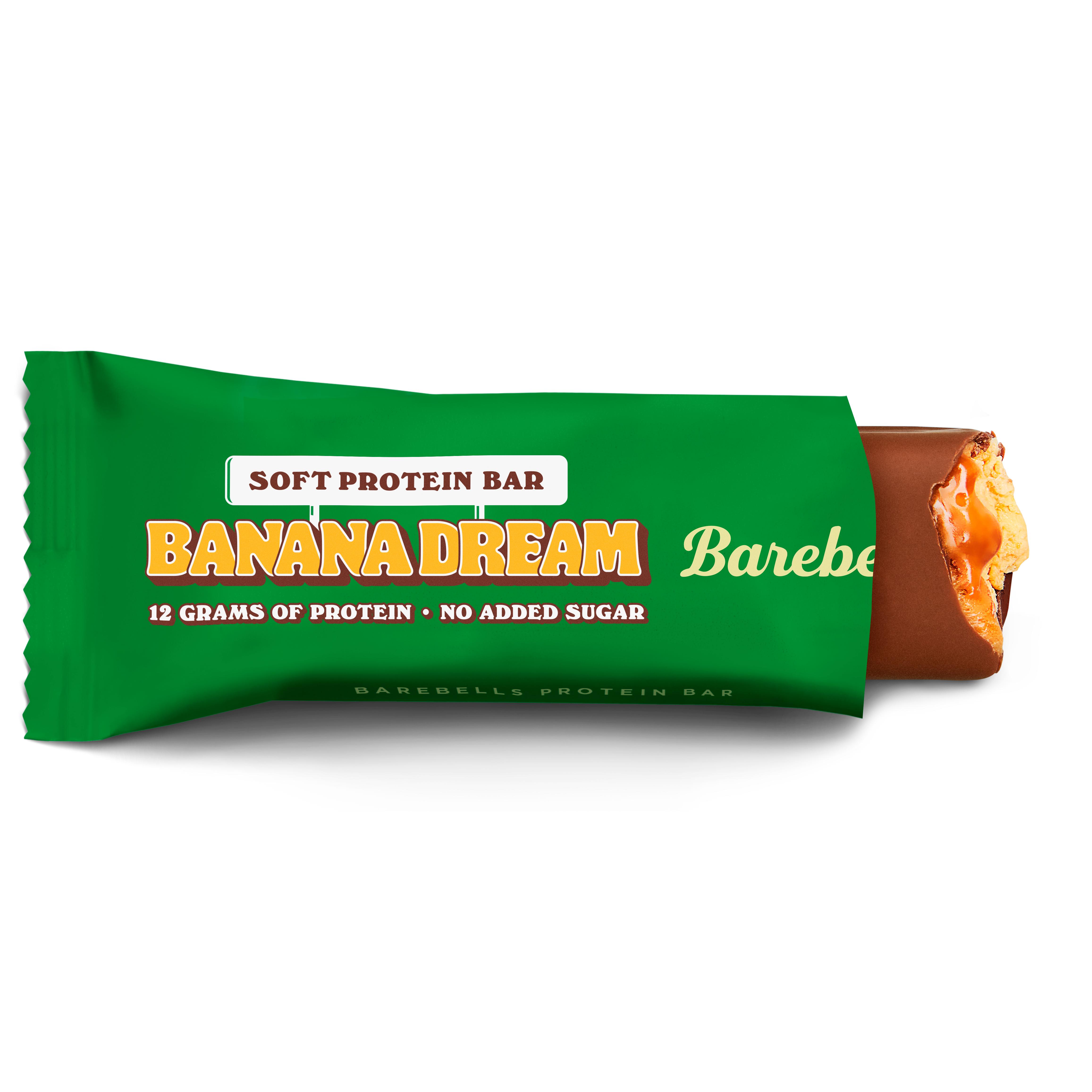 Barebells 40g Banana Dream Soft Protein Bar thumbnail 2