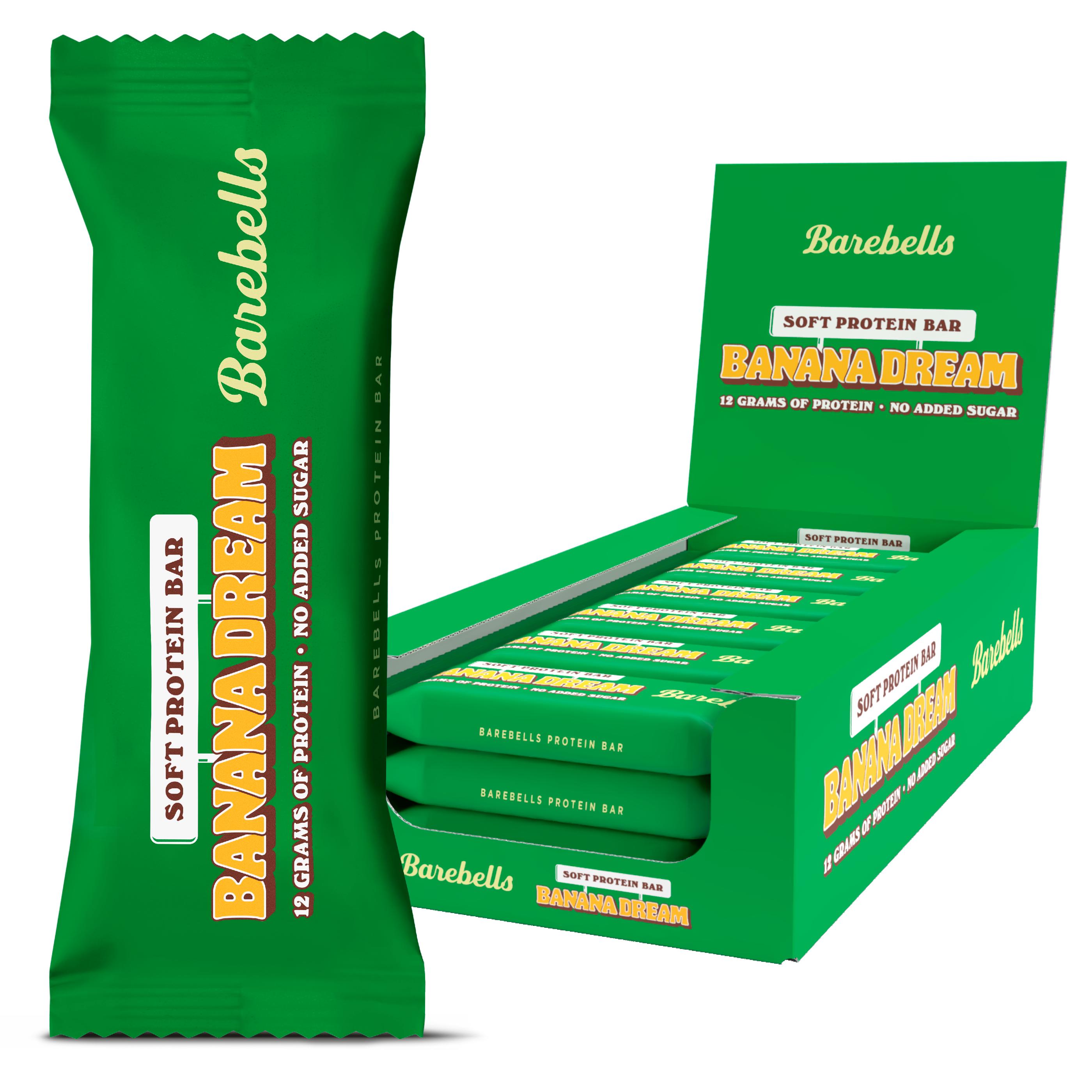 Barebells 40g Banana Dream Soft Protein Bar thumbnail 3