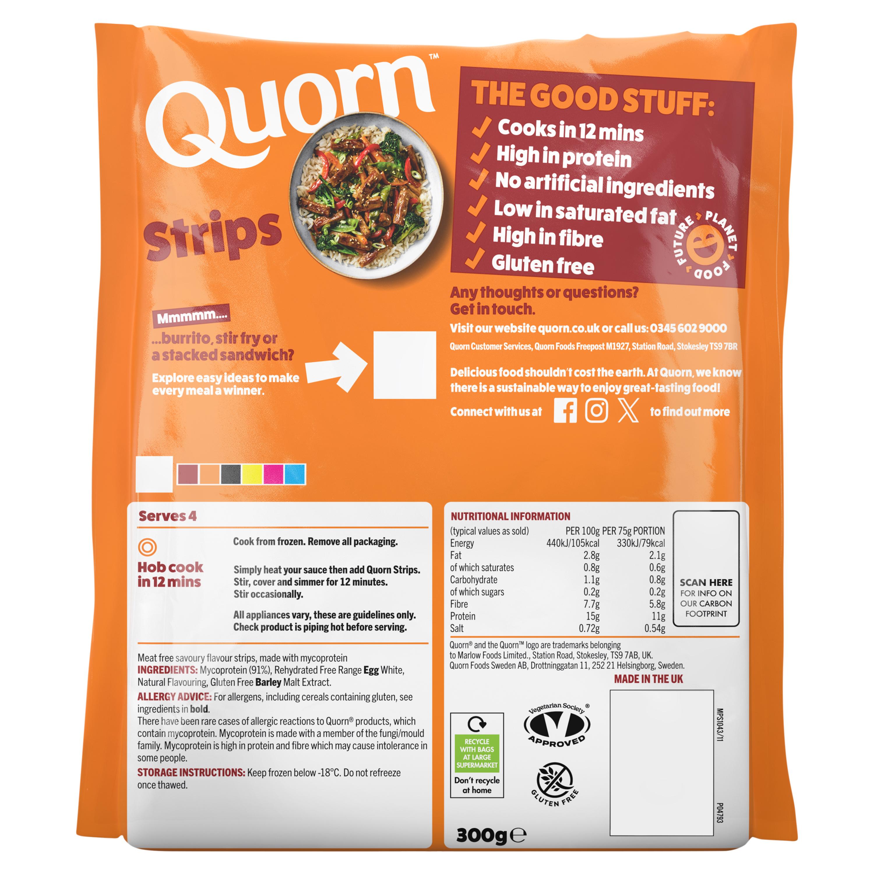 Quorn Strips 300g thumbnail 2