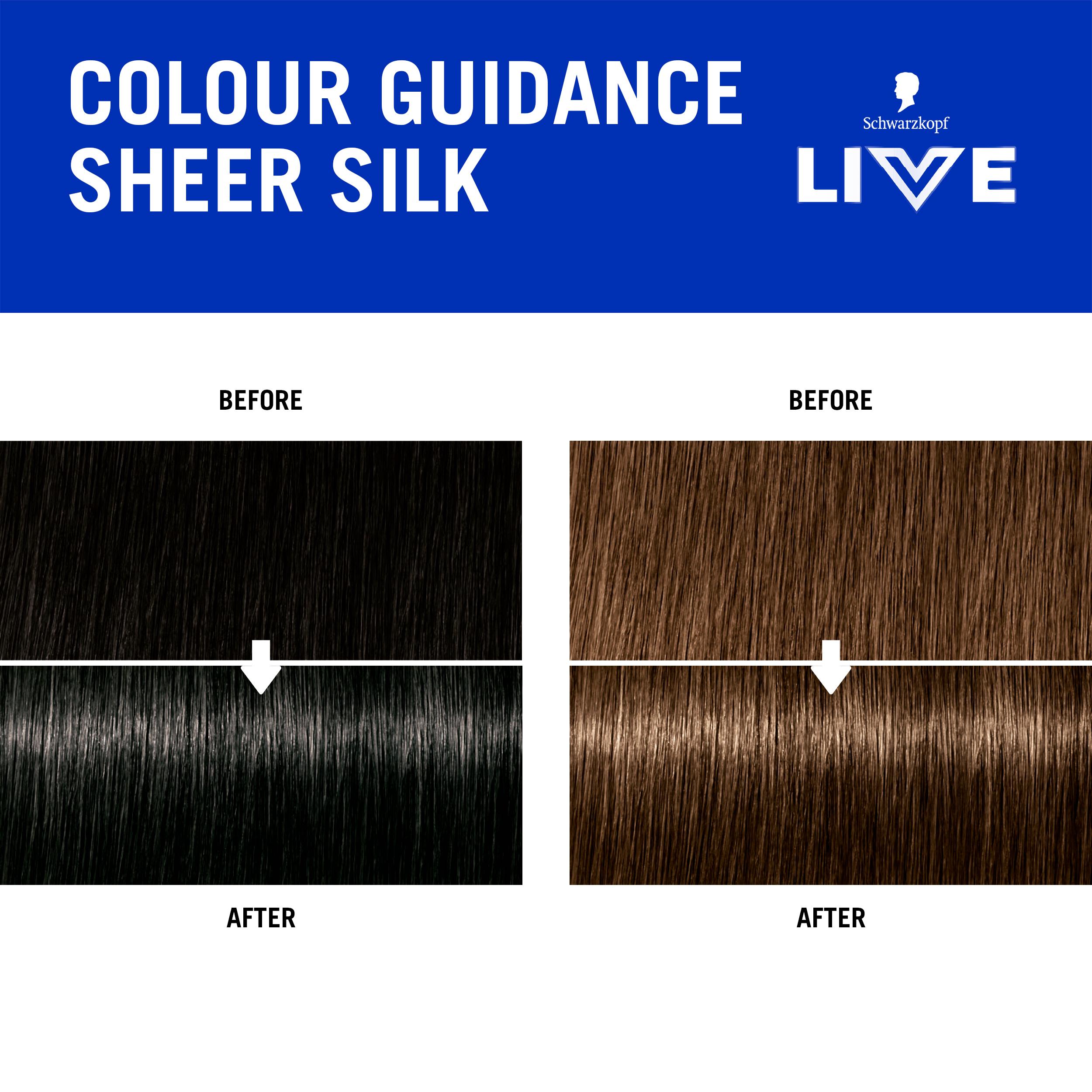 Schwarzkopf Live Go Gloss Sheer Silk Colour & Shine Hair Gloss thumbnail 5
