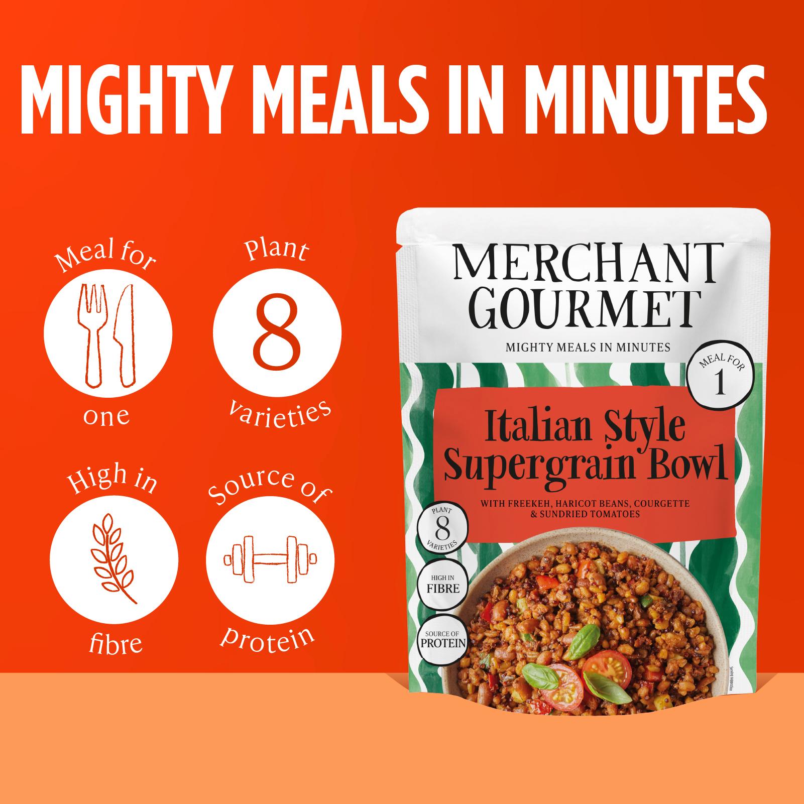 Merchant Gourmet 220g Italian Style Supergrain Bowl thumbnail 3