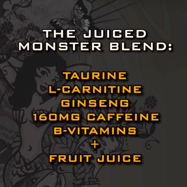 Monster 4 x 500ml Viking Berry Energy Drink Cans thumbnail 2