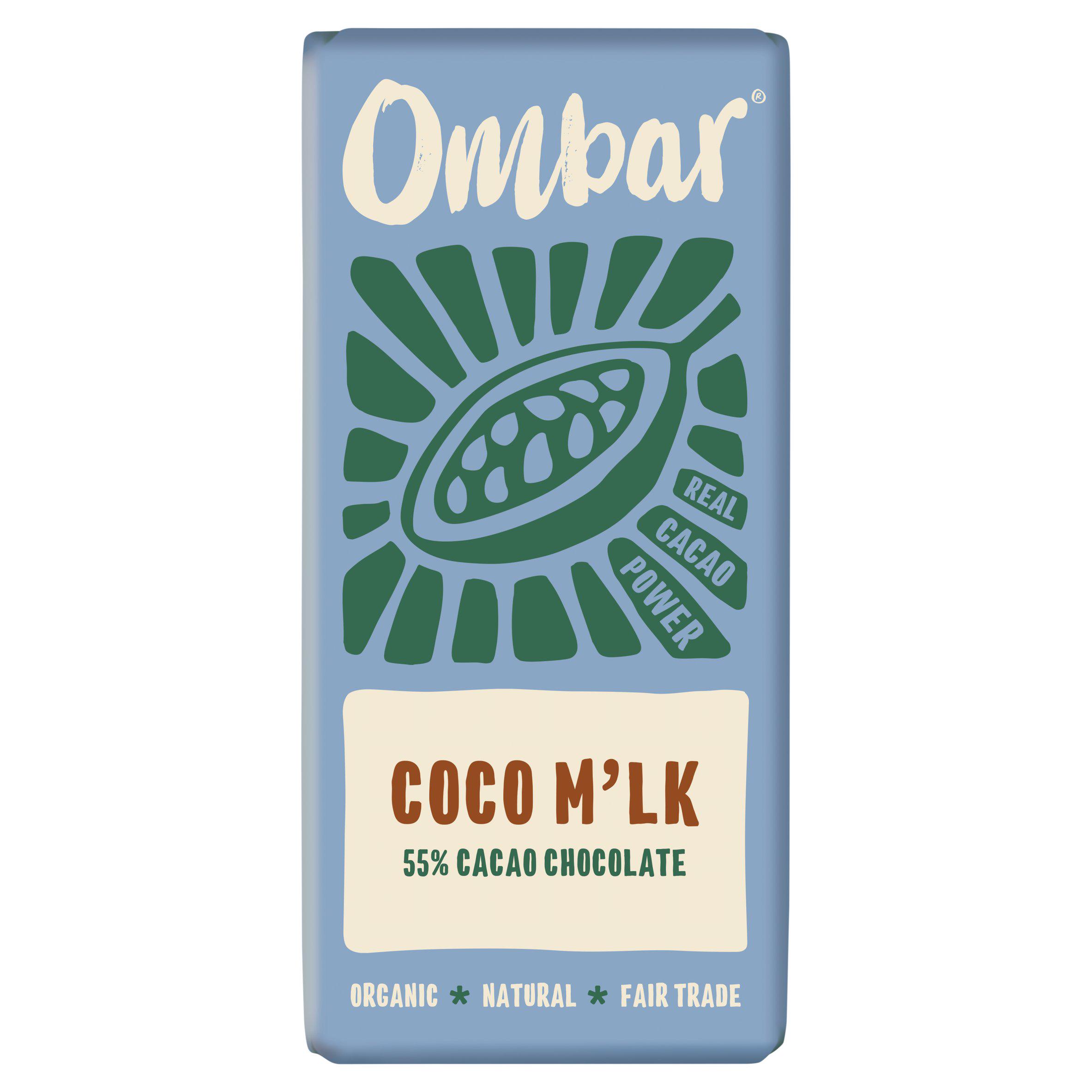 Ombar Coco Mylk Organic Vegan Fair Trade Chocolate