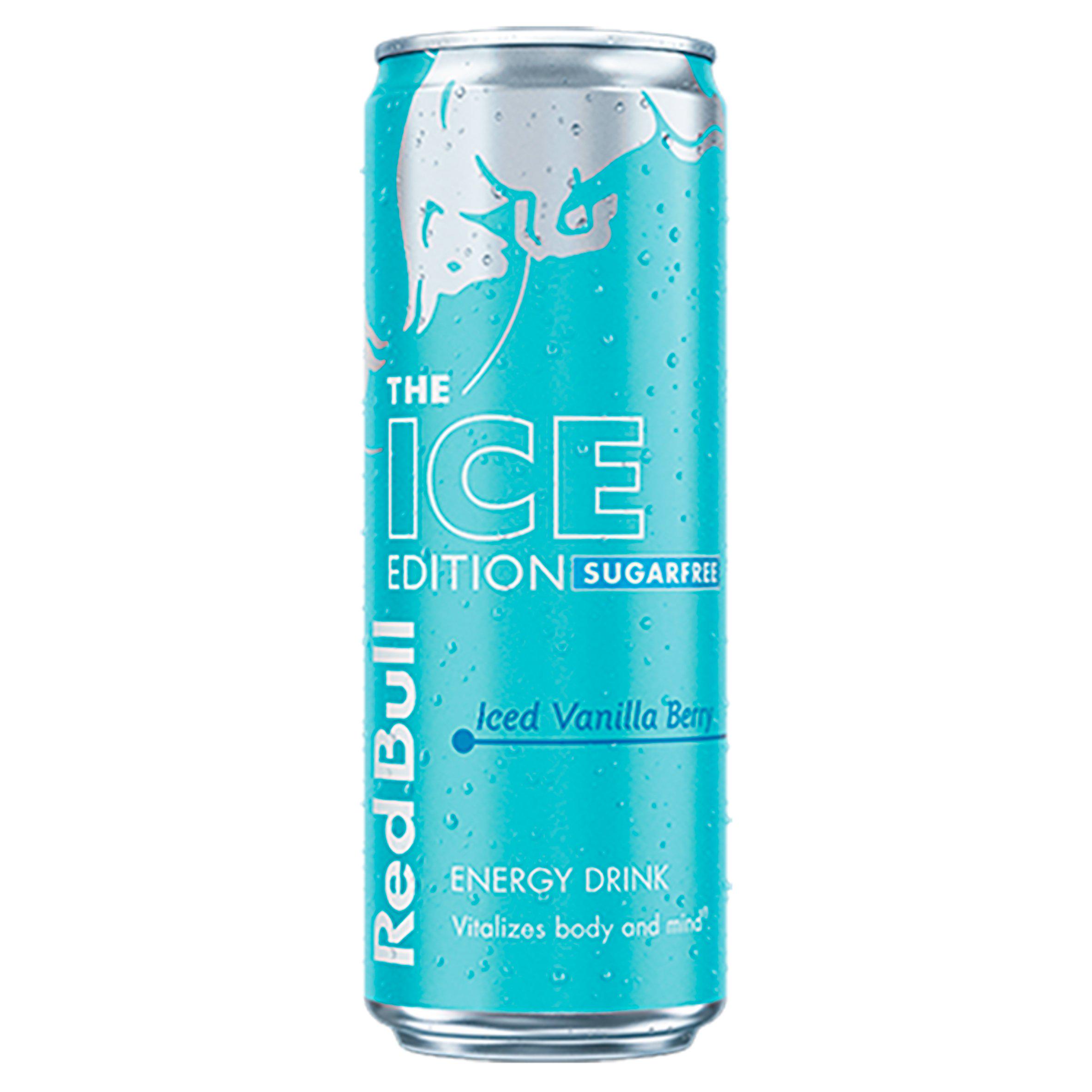Red Bull Sugarfree Iced Vanilla Berry Energy Drink, Ice Edition 473ml