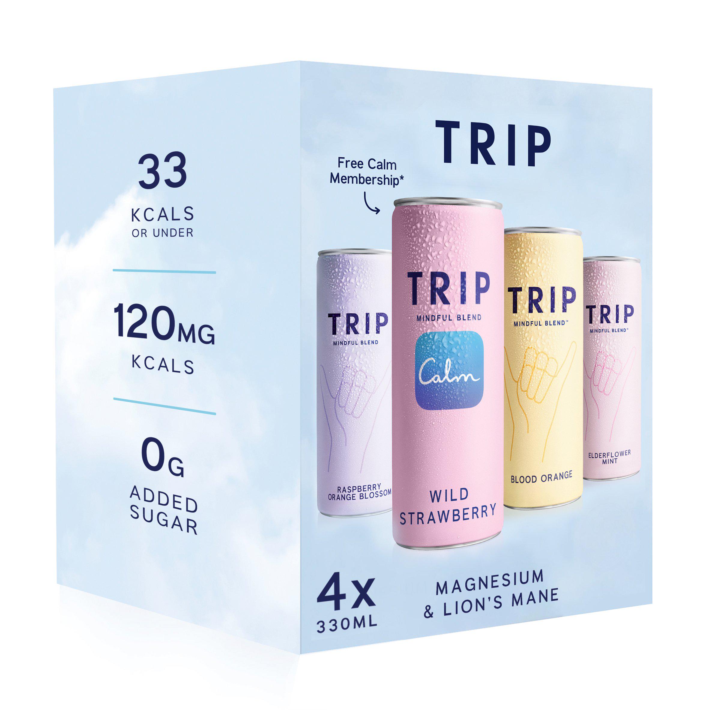 Trip Magnesium & Lions Mane 4 x 330ml