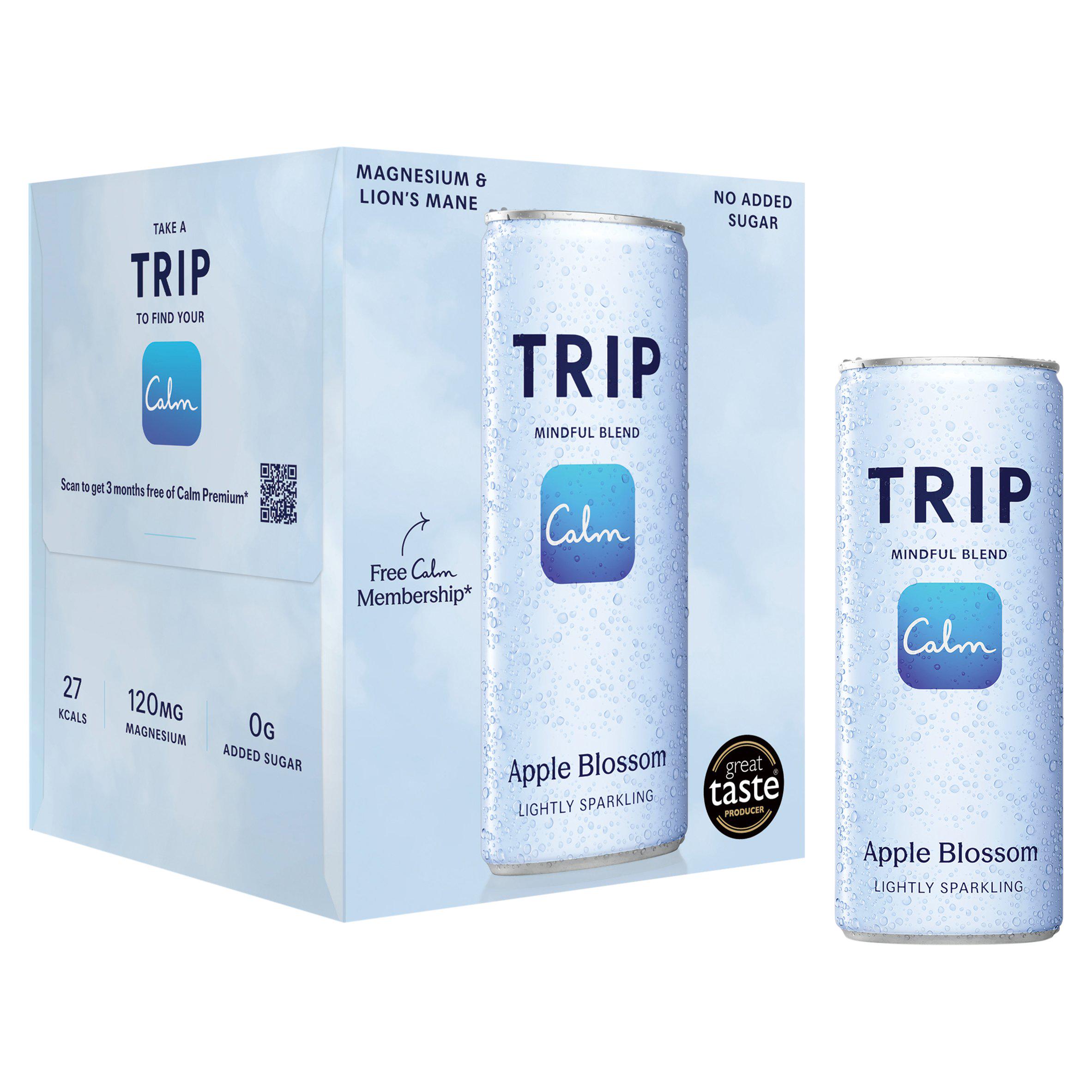 Trip Mindful Blend Calm Apple Blossom 4 x 250ml