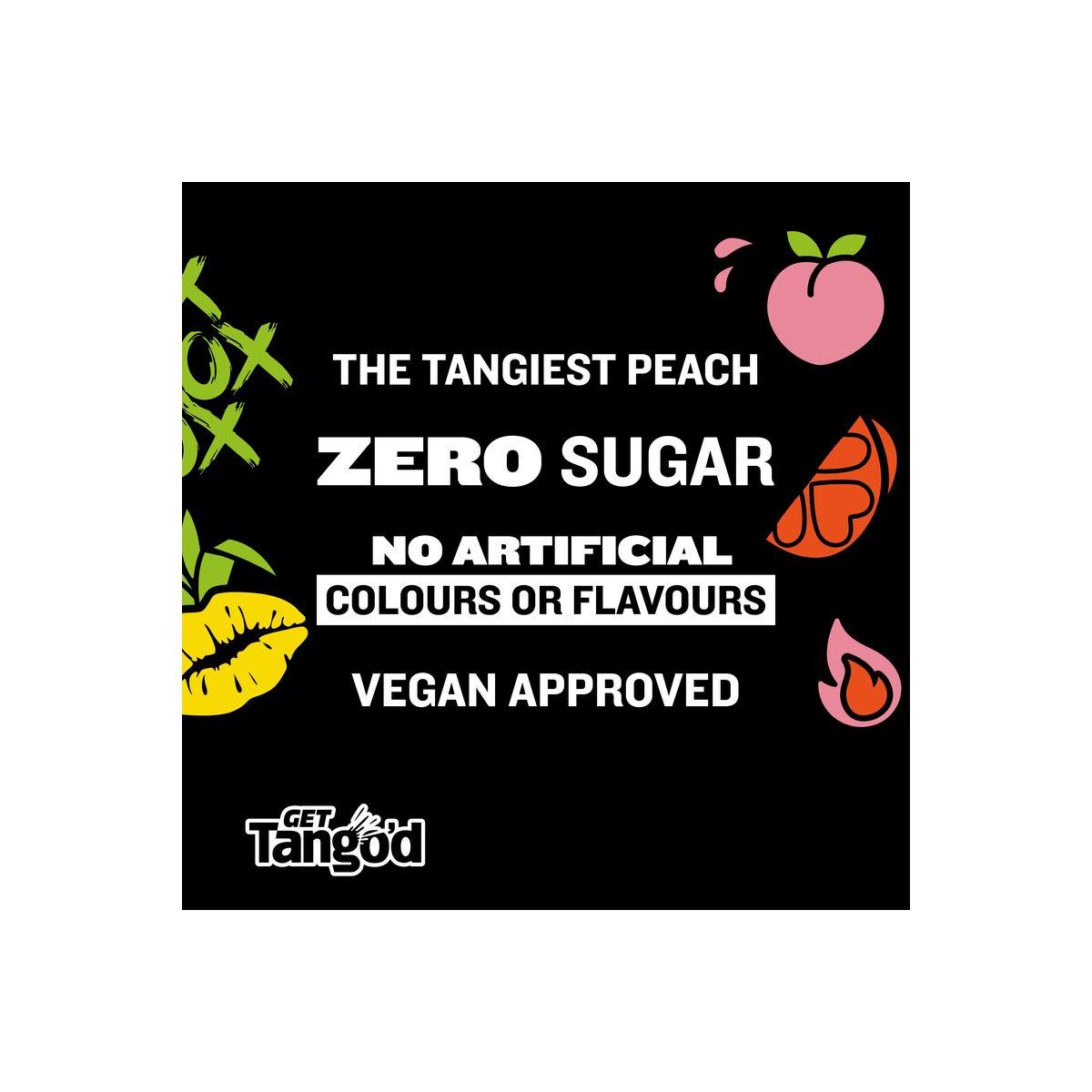 Tango 2L Zero'd Thirst Trap Peach, Pineapple & Orange Sugar Free Soft Drink Bottle thumbnail 2