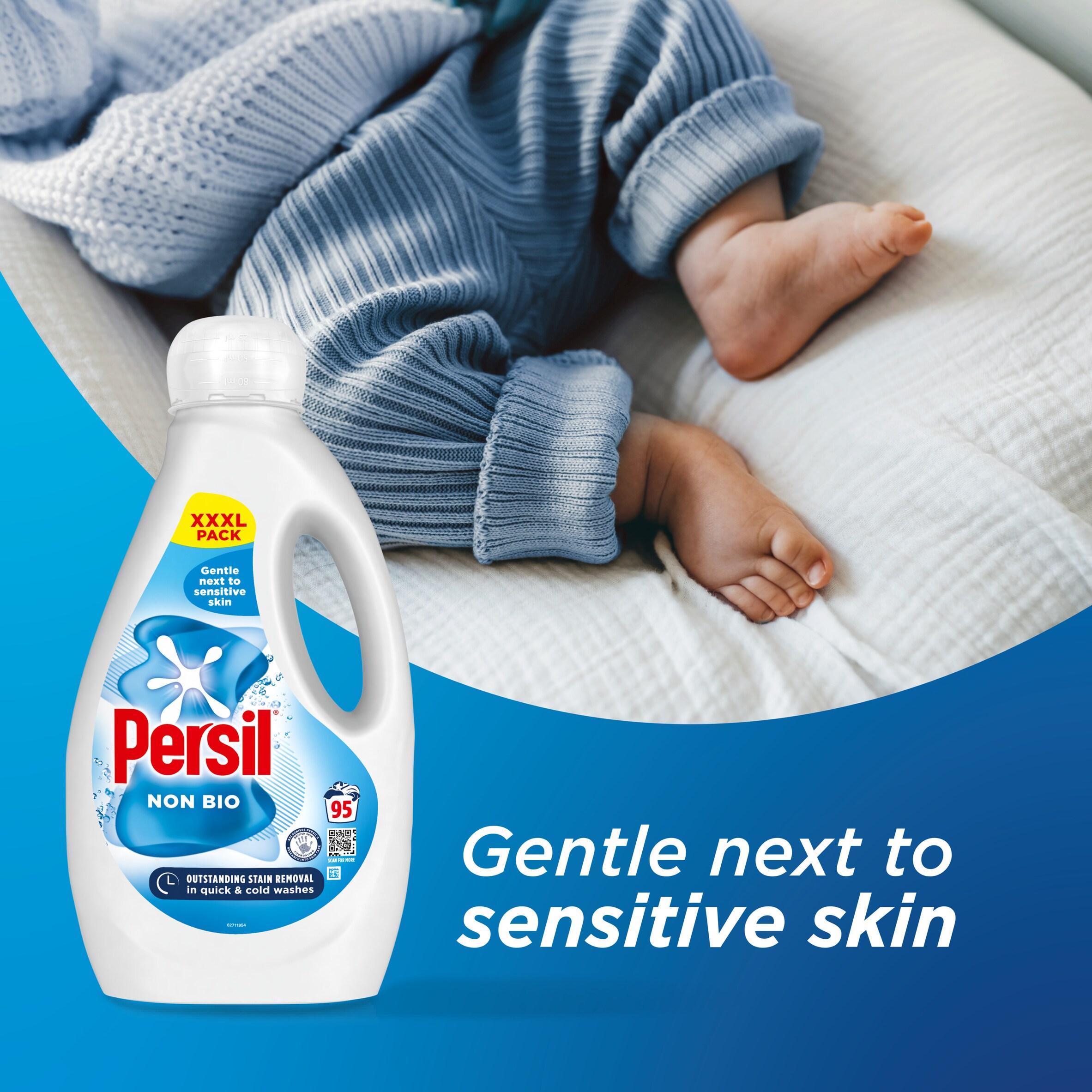 Persil 95 Washes Non Bio Laundry Washing Liquid Detergent 2.565L thumbnail 2