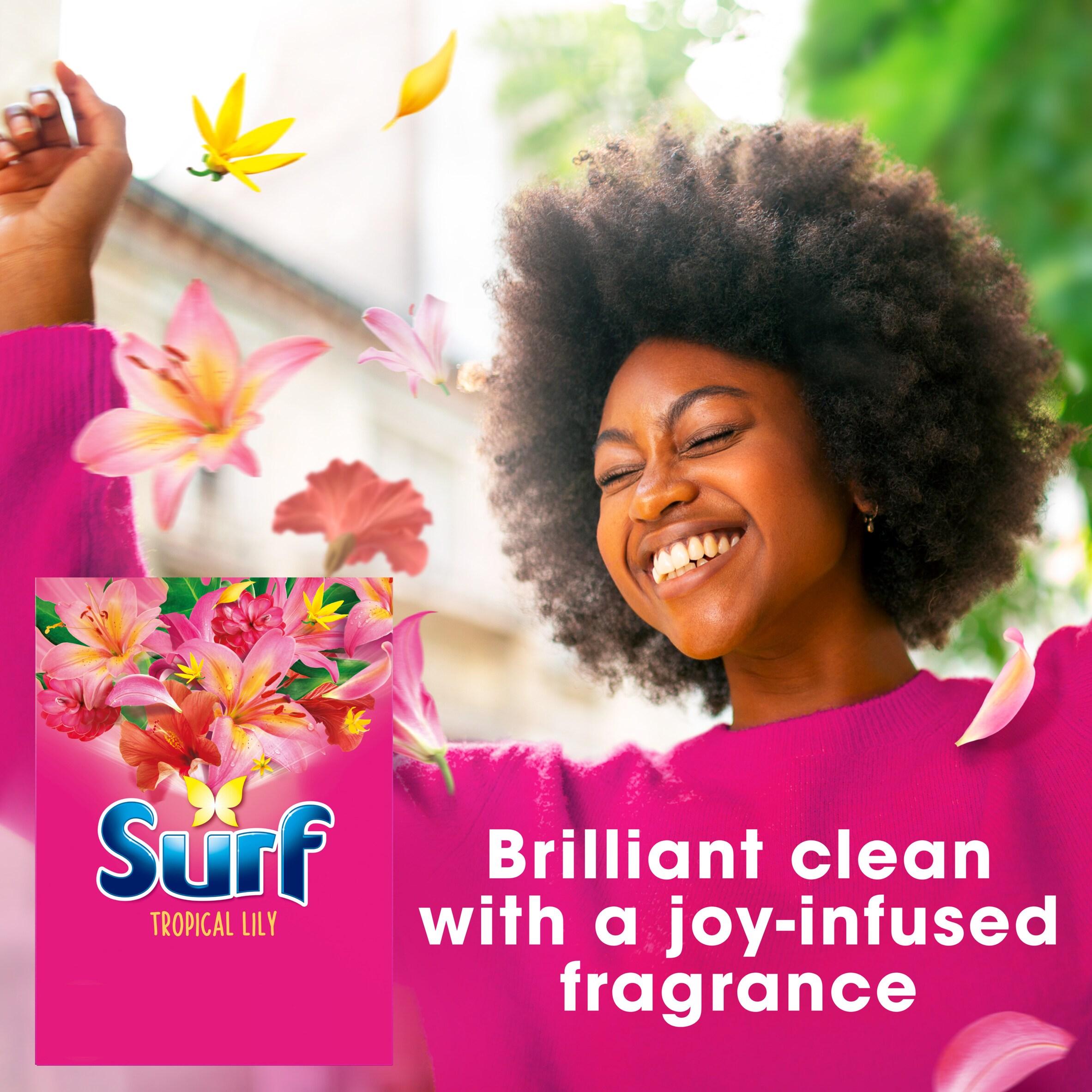 Surf 95 Washes Tropical Lily Washing Powder 4.75kg thumbnail 2