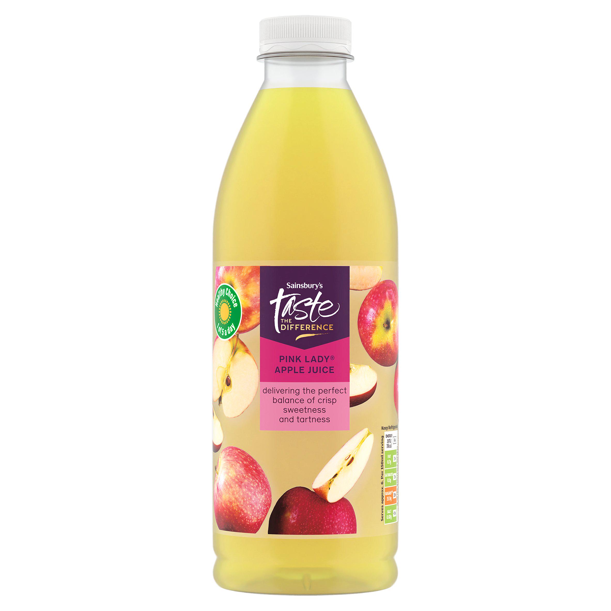 Sainsbury's 1L Pink Lady Apple Juice, Taste the Difference