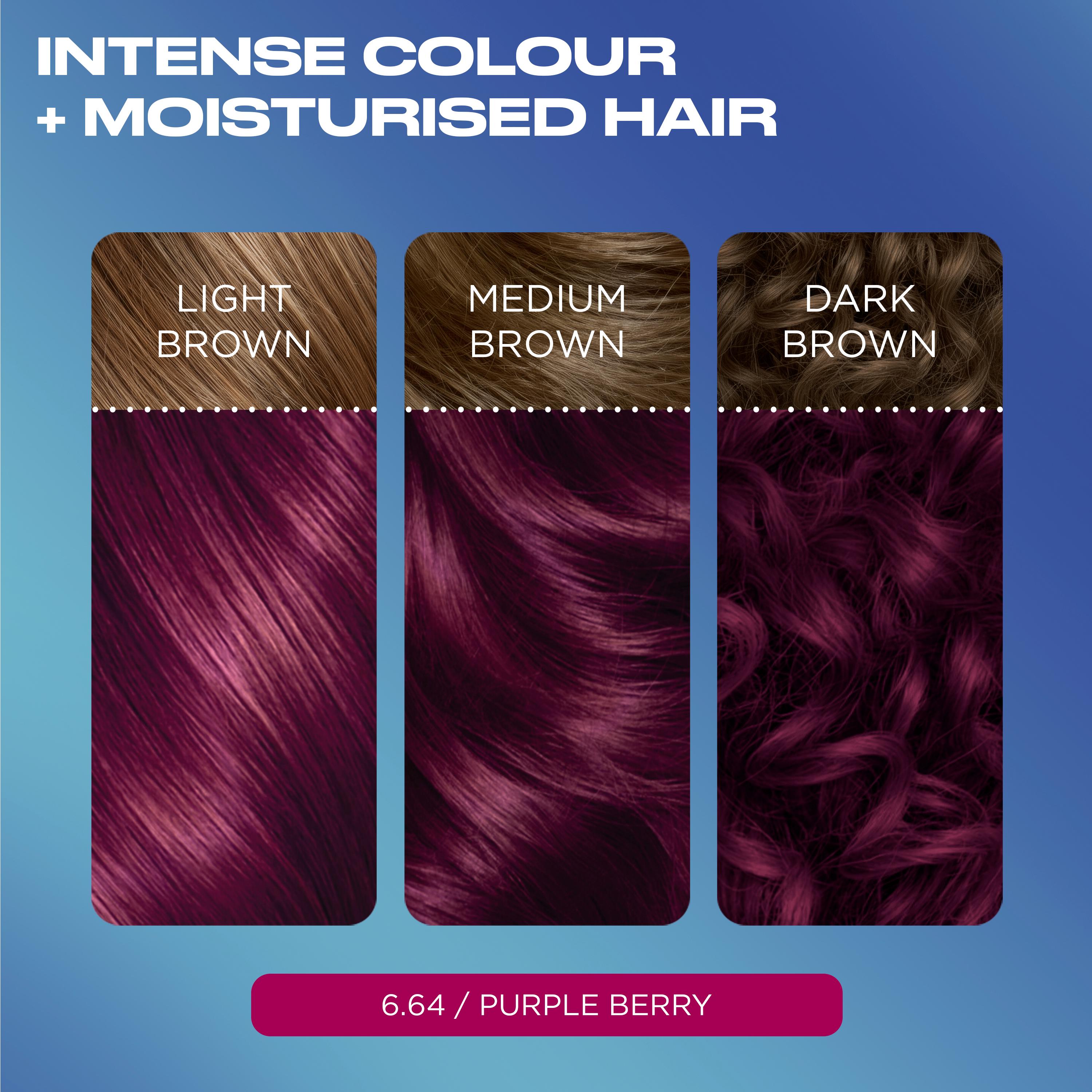 Clairol Nice'N Easy Bold 6.64 Purple Berry Permanent Hair Dye thumbnail 2