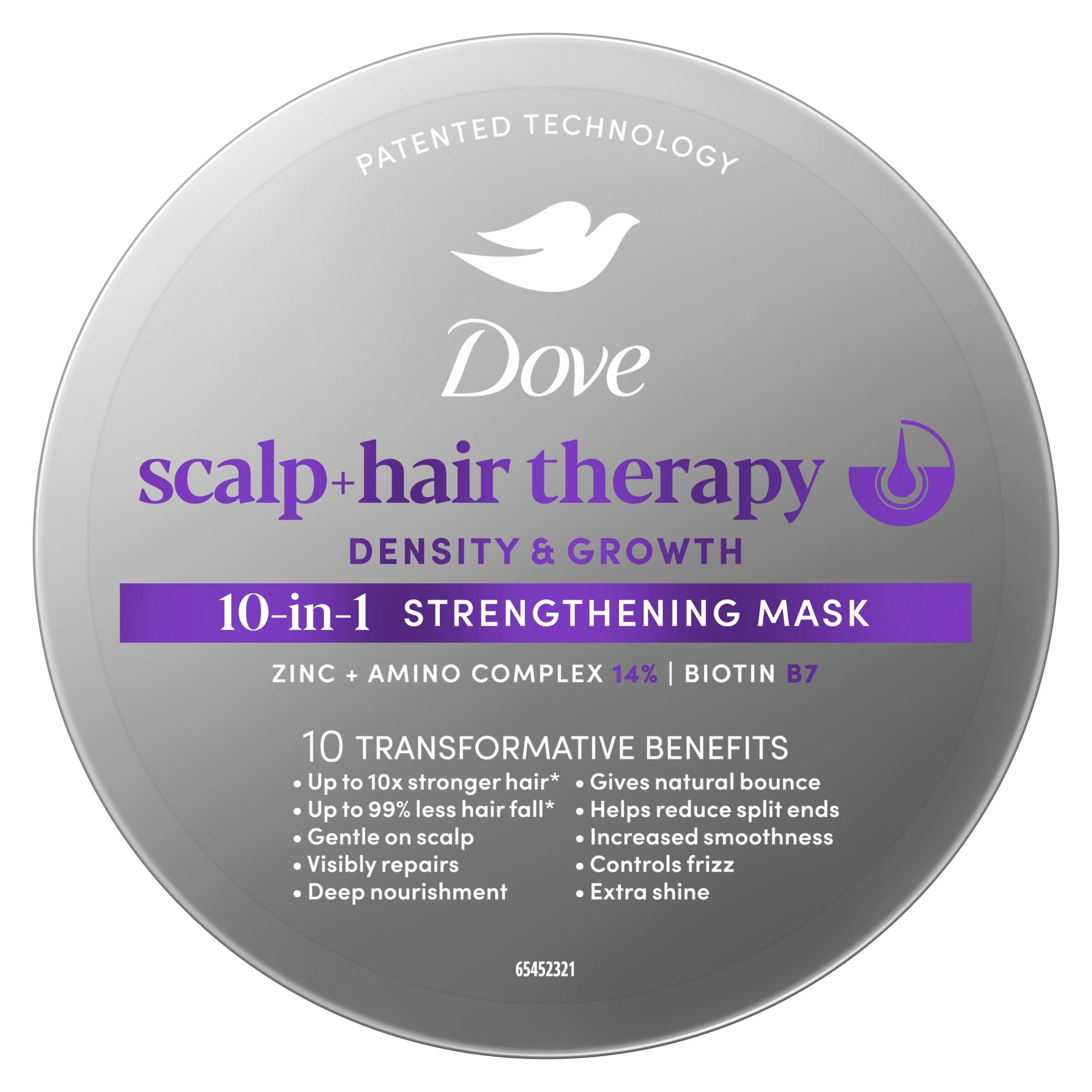 Dove 270ml Scalp + Hair Therapy Density & Growth Mask thumbnail 3