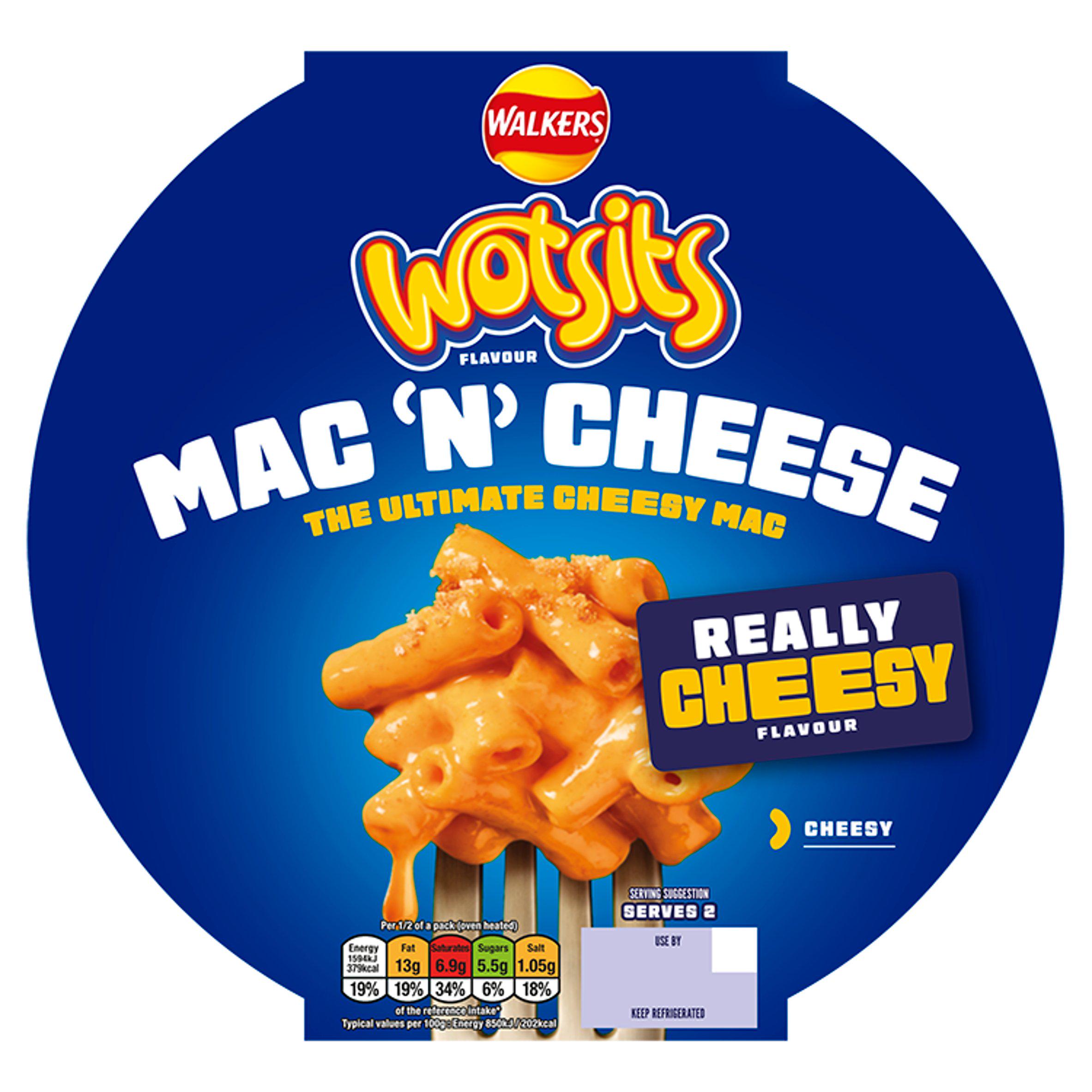 Walkers Wotsits 400g Really Cheeesy Flavour Mac N Cheese