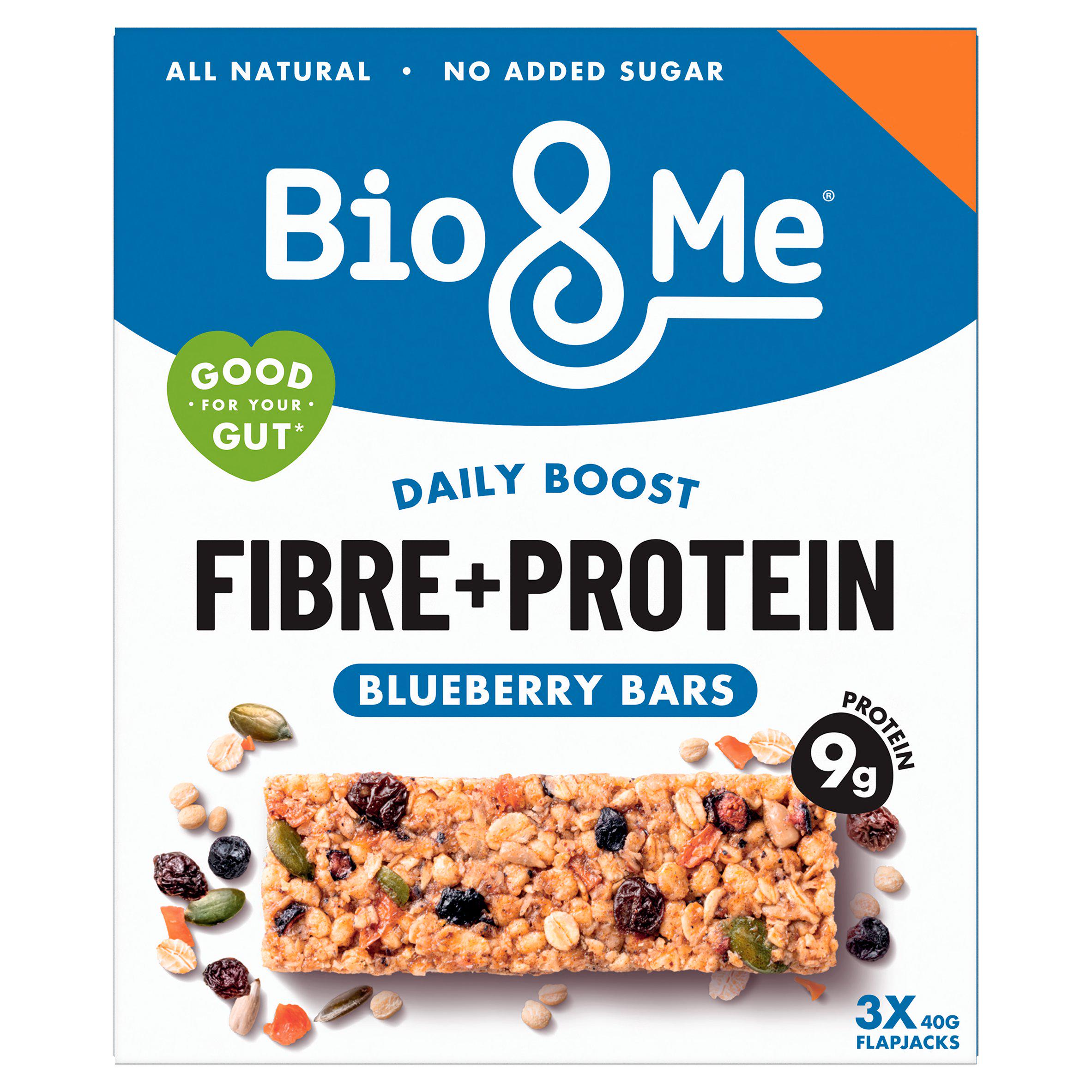 Bio&Me Protein Oat Bar Blueberry 3x40g
