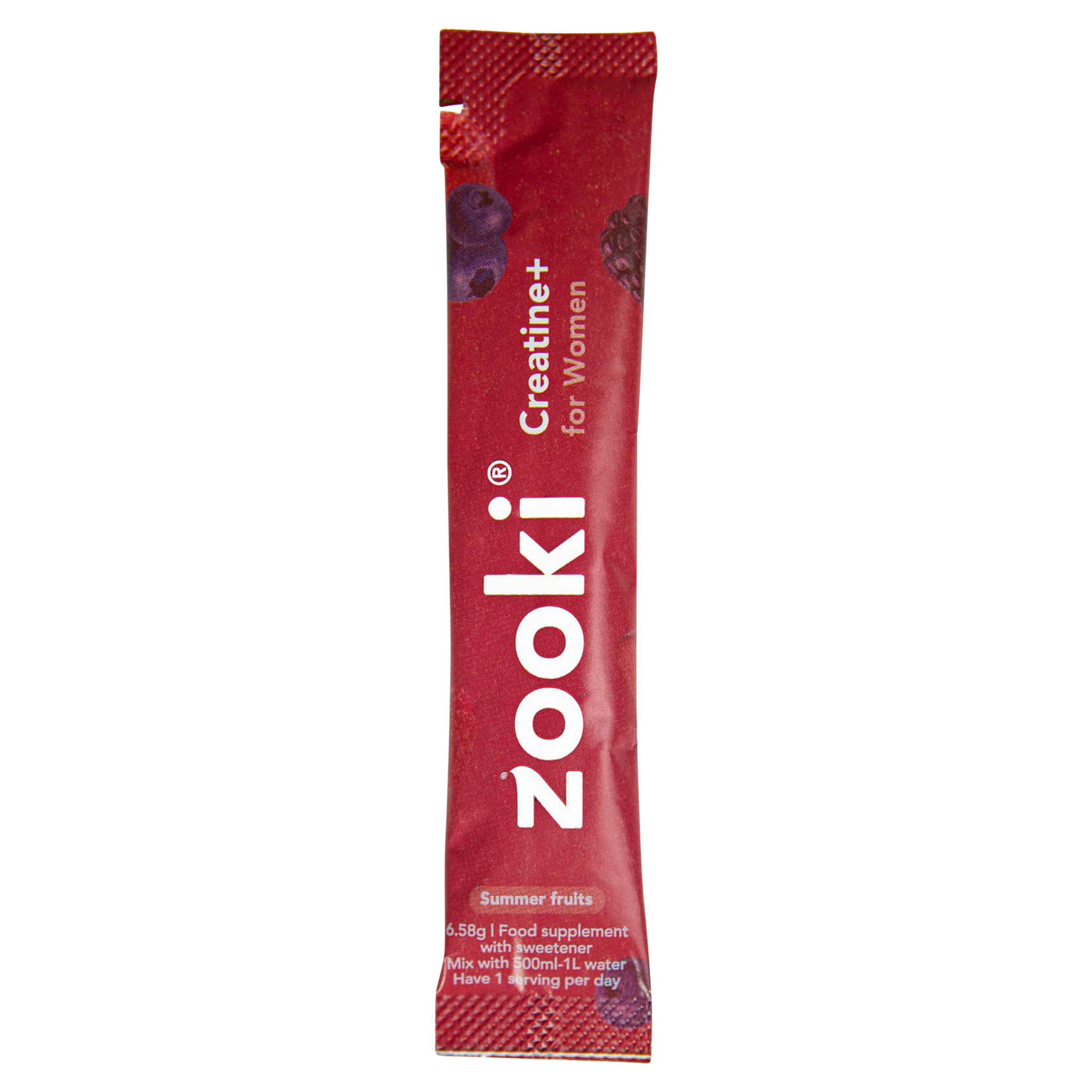 Zooki Creatine+ 6.58g for Women Summer Fruits Sachet