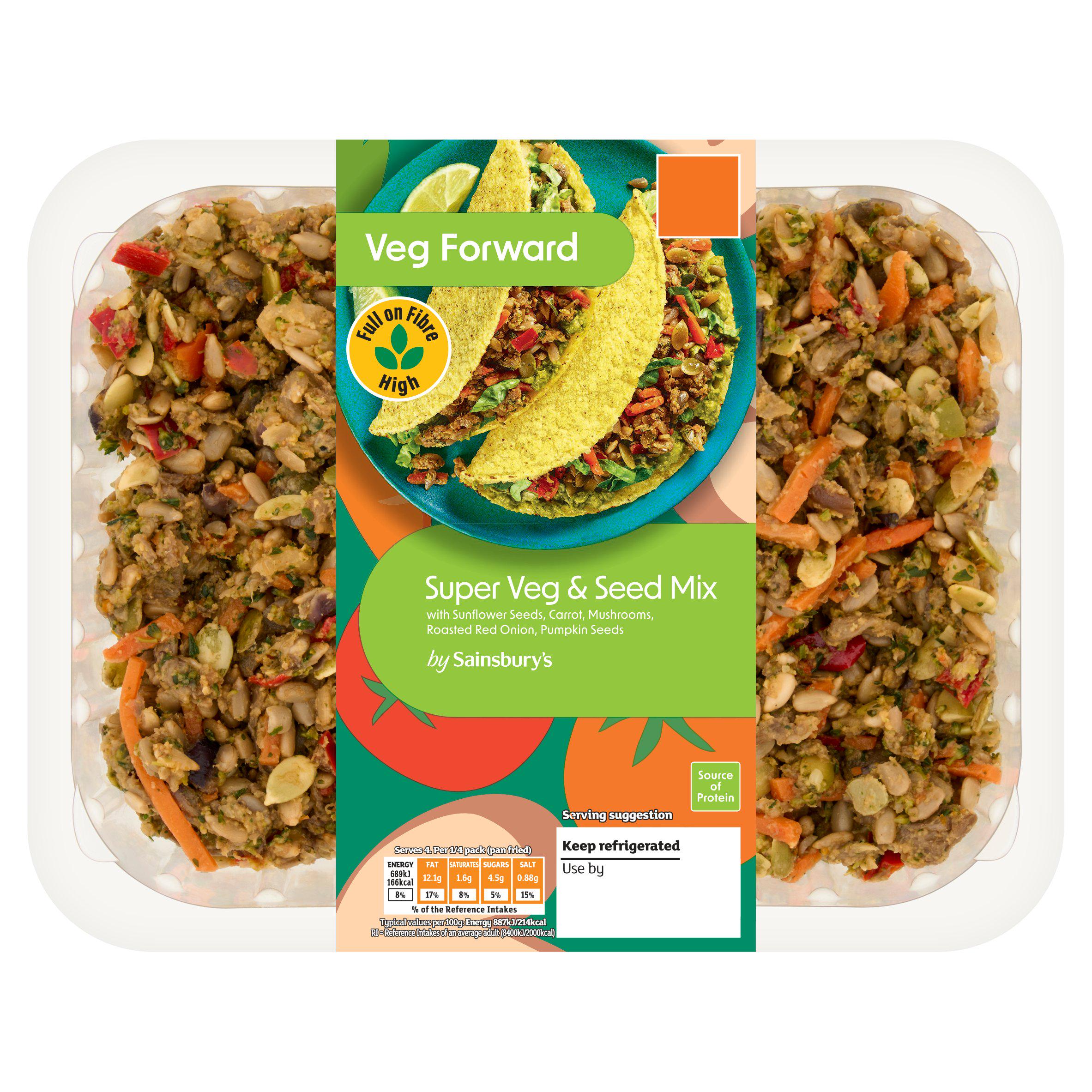 Sainsbury's Super Veg & Seed Mix 350g