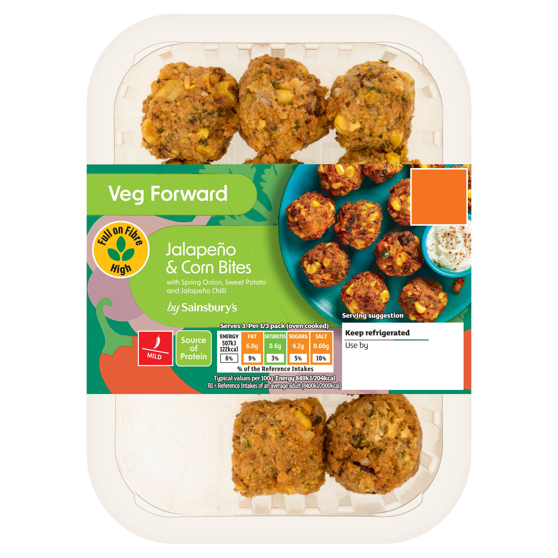 Sainsbury's Jalapeño & Corn Bites 200g