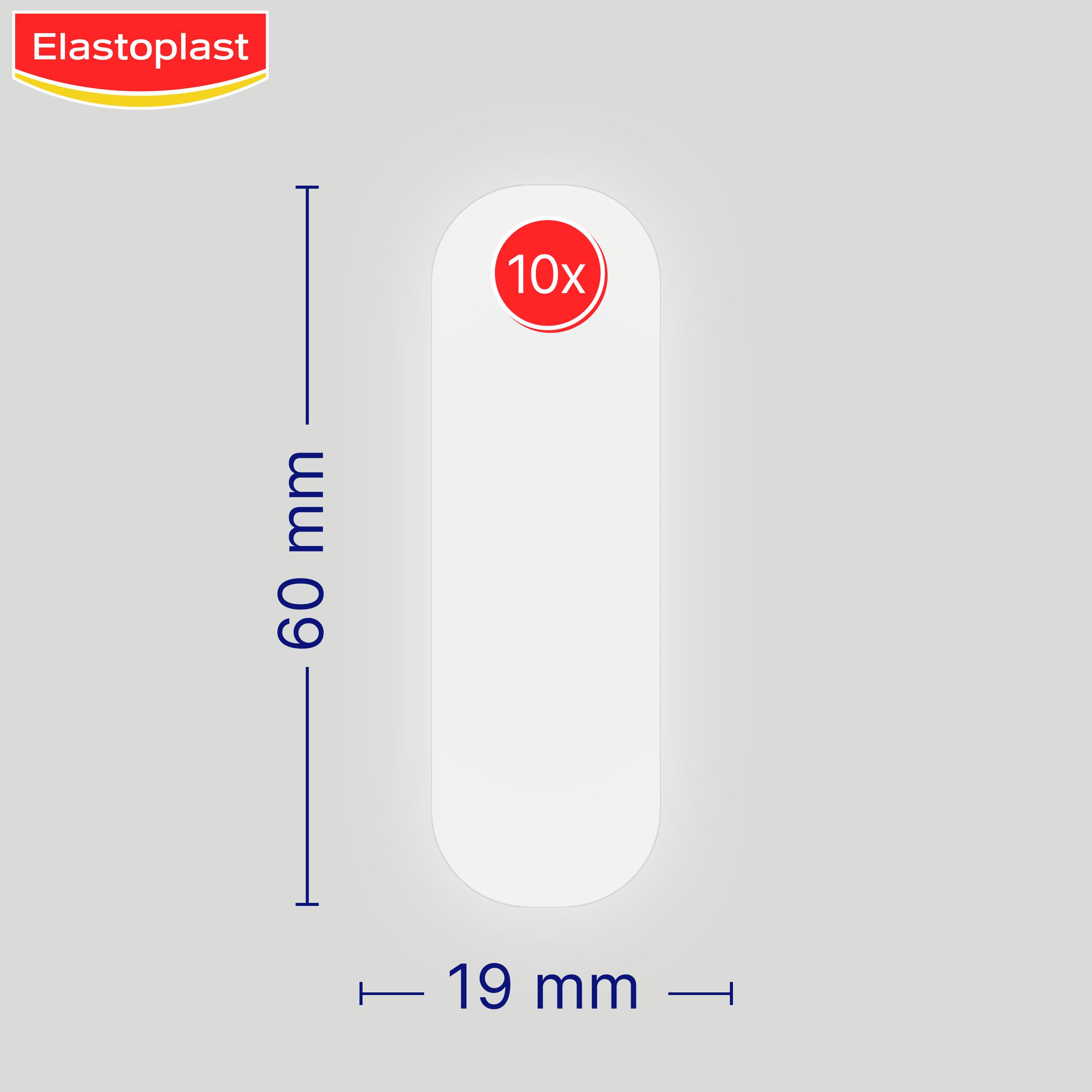 Elastoplast 10 x Second Skin Protection Hydrocolloid Finger Strip Plasters thumbnail 2