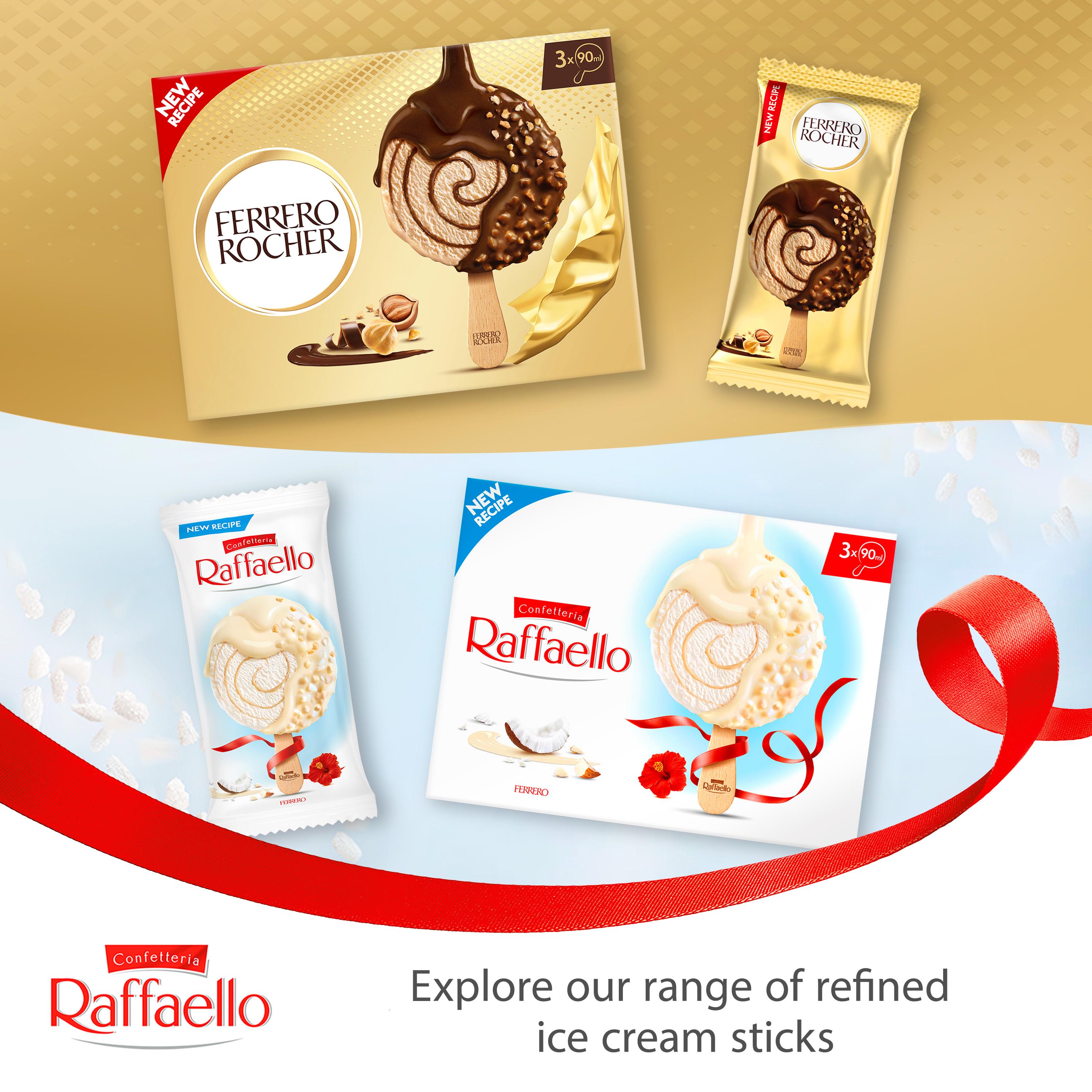 Raffaello 3 x 90ml Ice Cream Sticks thumbnail 4