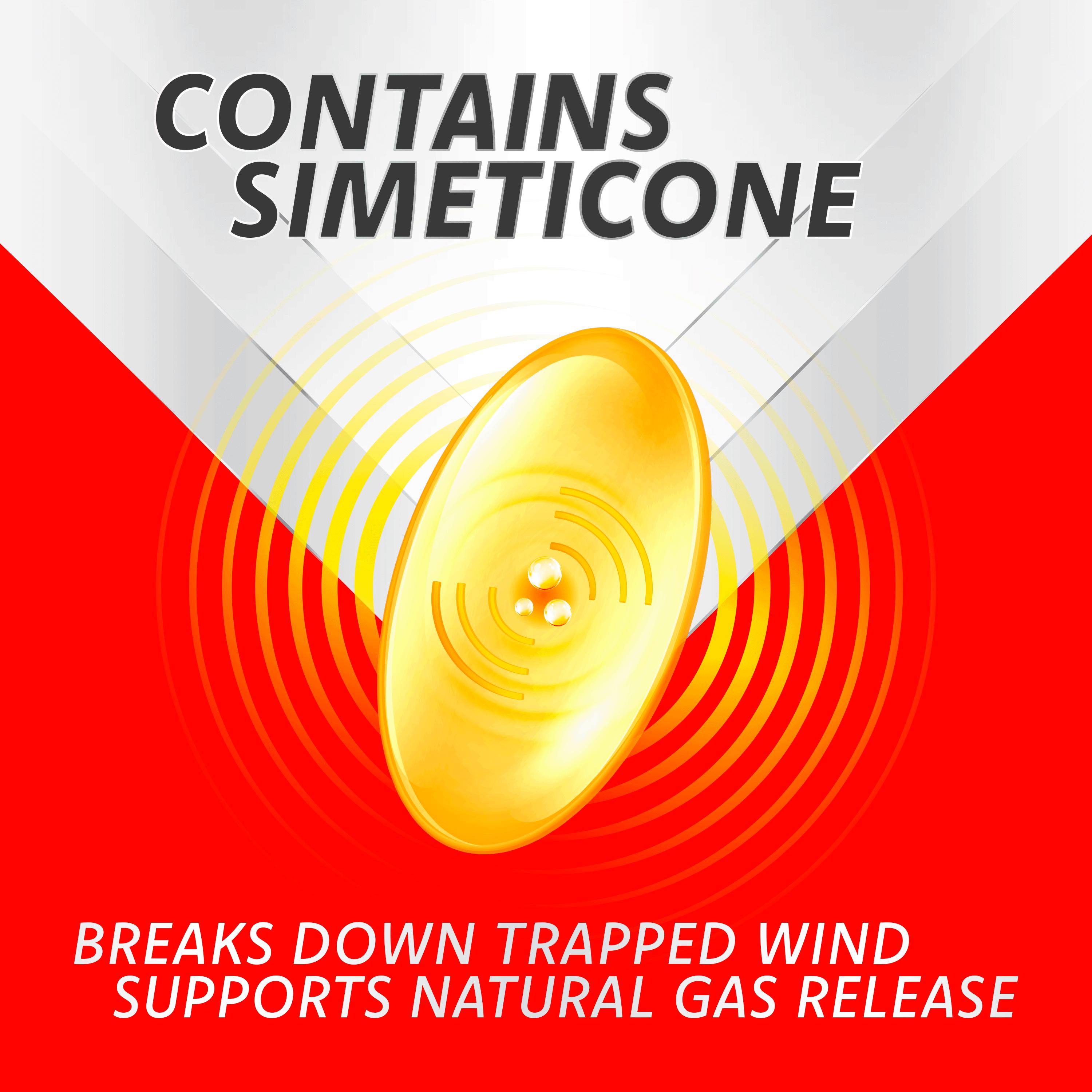 Rennie 20 x Wind Relief Pro 250mg Simeticone Soft Gel Capsules thumbnail 4