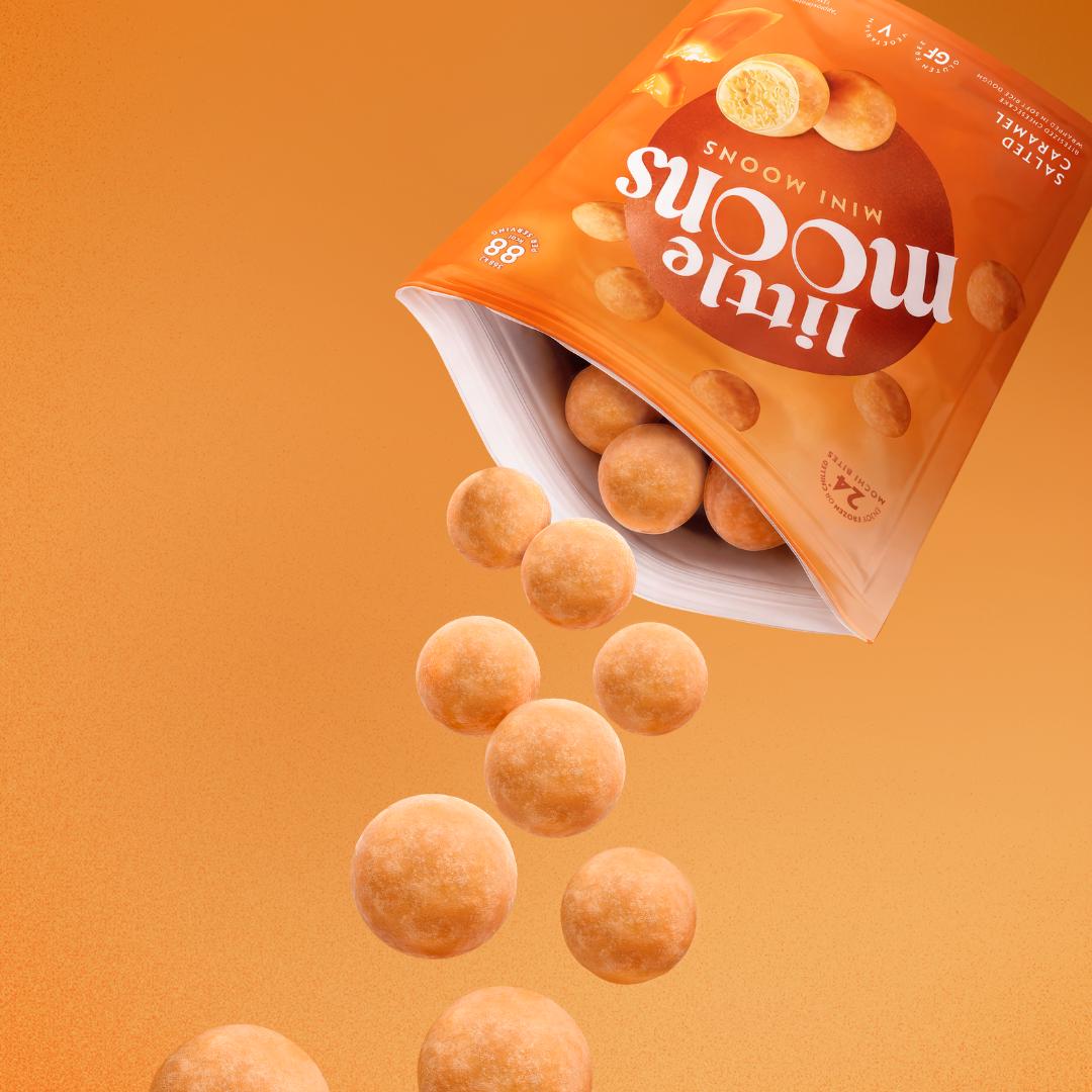 Little Moons Mini Moons 168g Salted Caramel Cheesecake Frozen Snack thumbnail 2