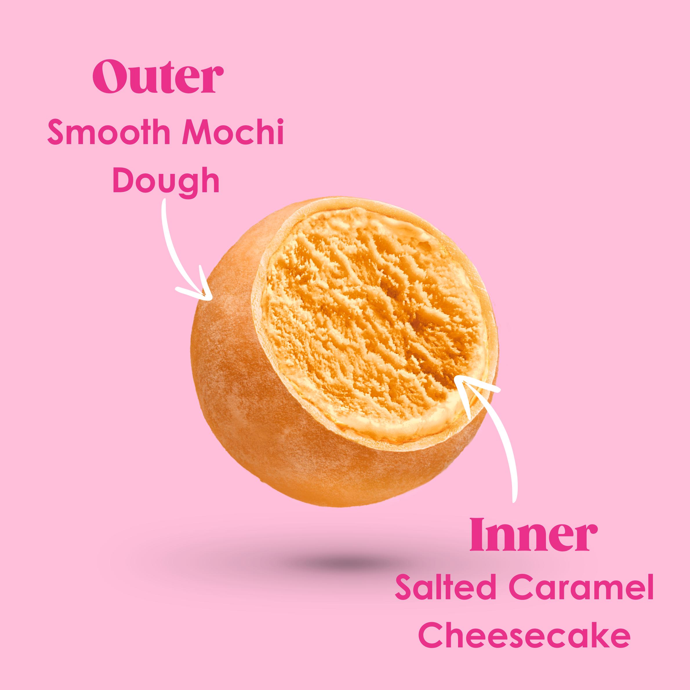Little Moons Mini Moons 168g Salted Caramel Cheesecake Frozen Snack thumbnail 3