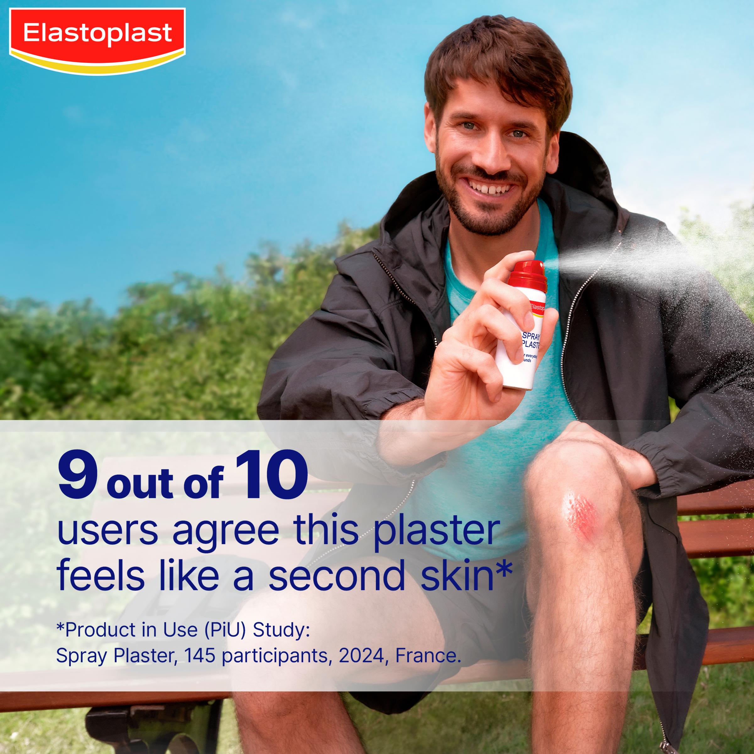 Elastoplast 40ml Second Skin Protection Spray Plaster thumbnail 6