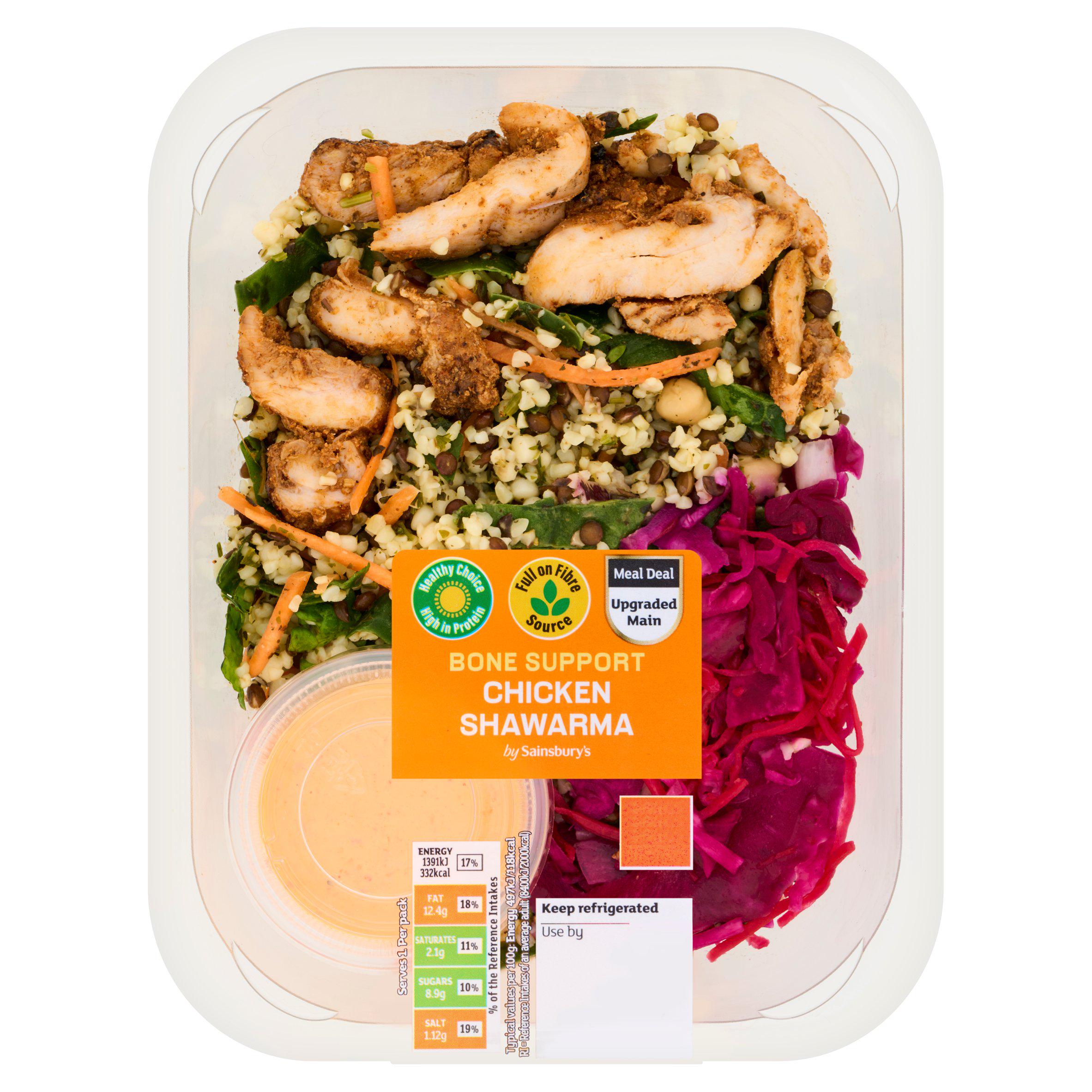Sainsbury's Bone Support Chicken Shawarma 280g