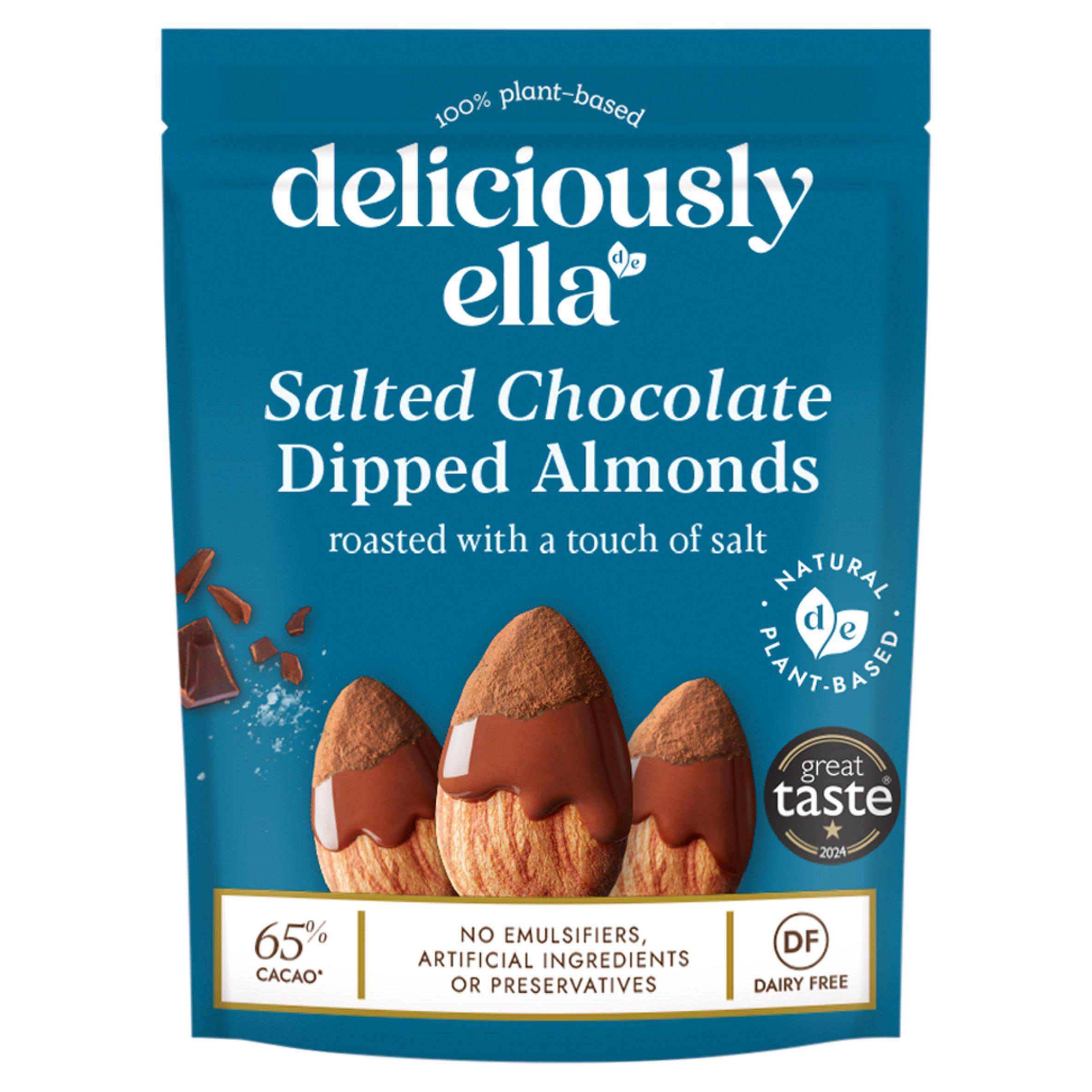 Deliciously Ella Salted Chocolate Dipped Almonds