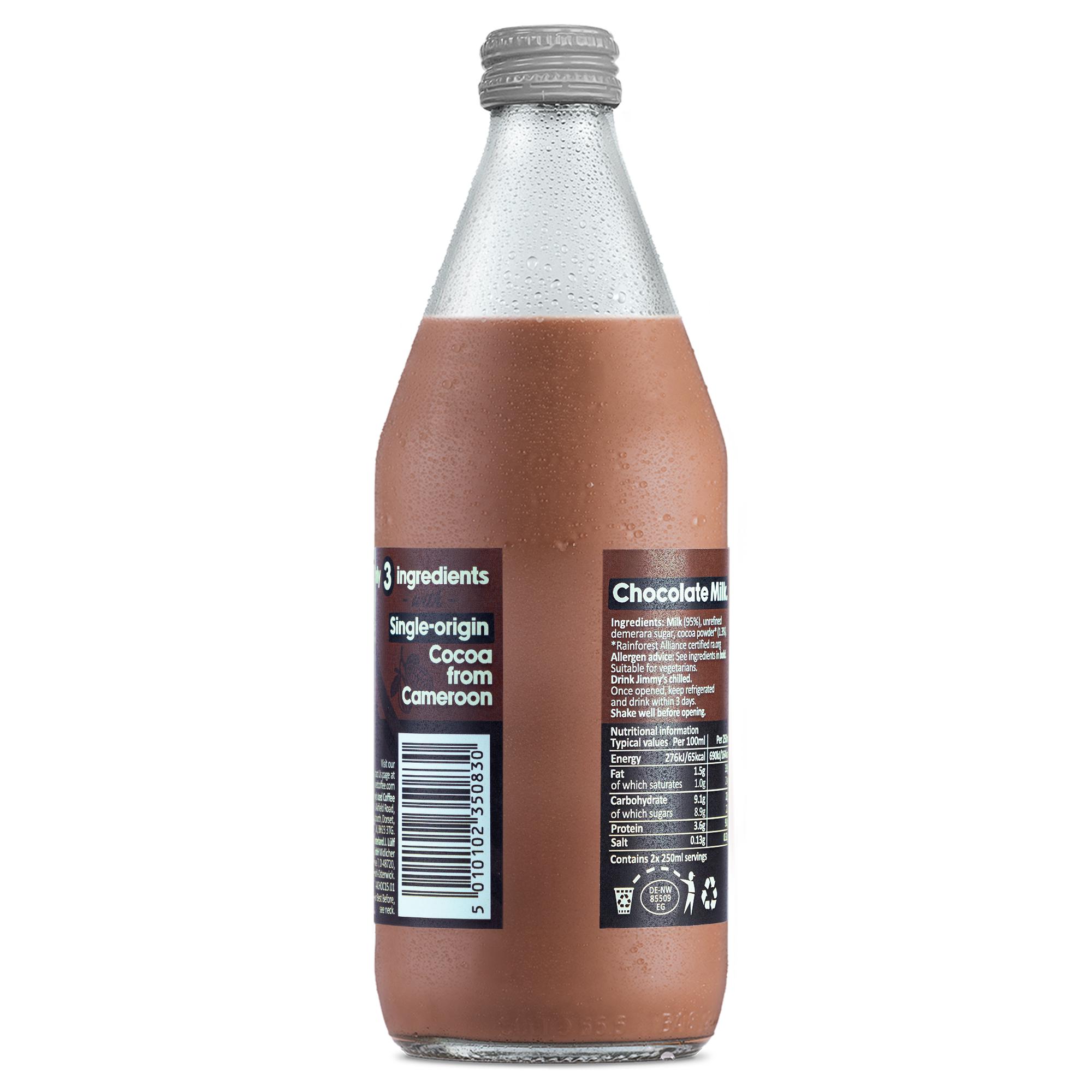 Jimmy's 500ml Iced Chocolate Milk Bottle Drink thumbnail 2