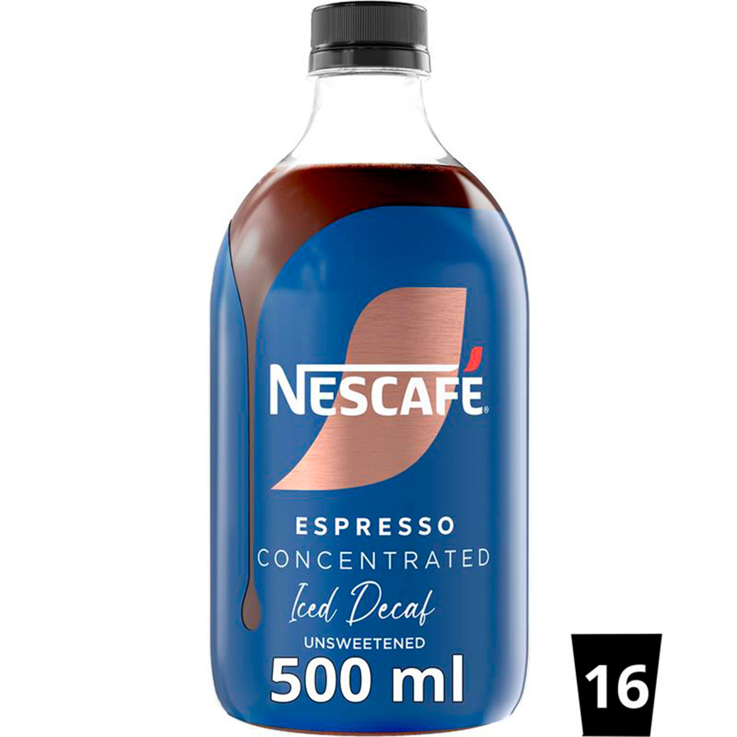 Nescafe Iced Coffee Espresso Concentrated Decaf 500ml