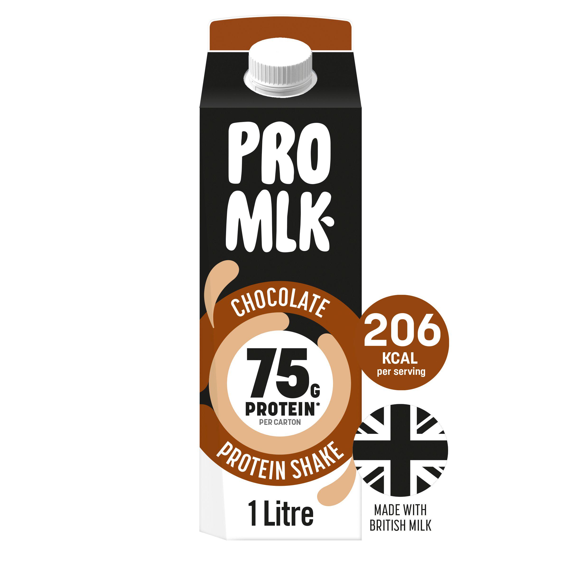 Pro Mlk Protein Shake Chocolate 1L