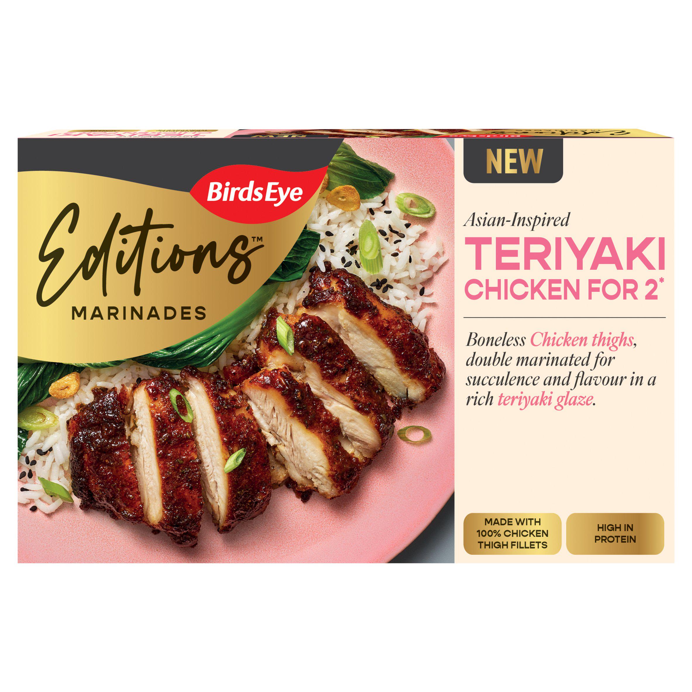 Birds Eye Editions Teriyaki Chicken Thigh Fillets 250g