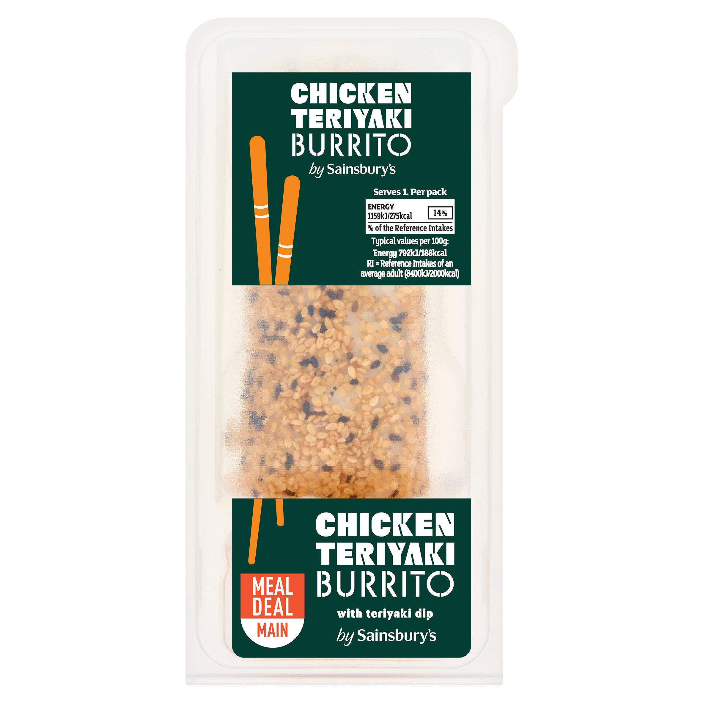 Sainsbury's Chicken Teriyaki Burrito