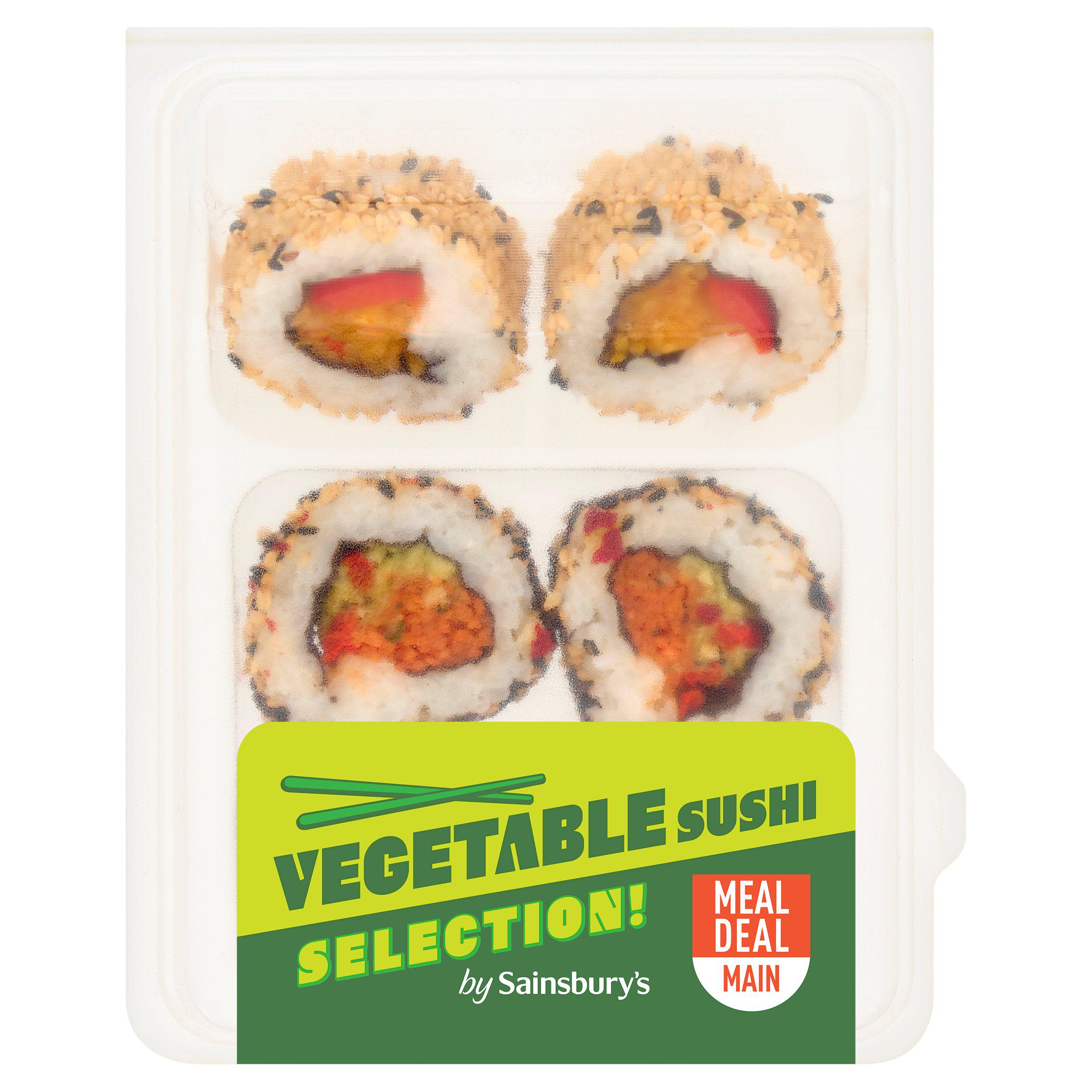 Sainsbury's 115g Med Pack Vegetable Sushi