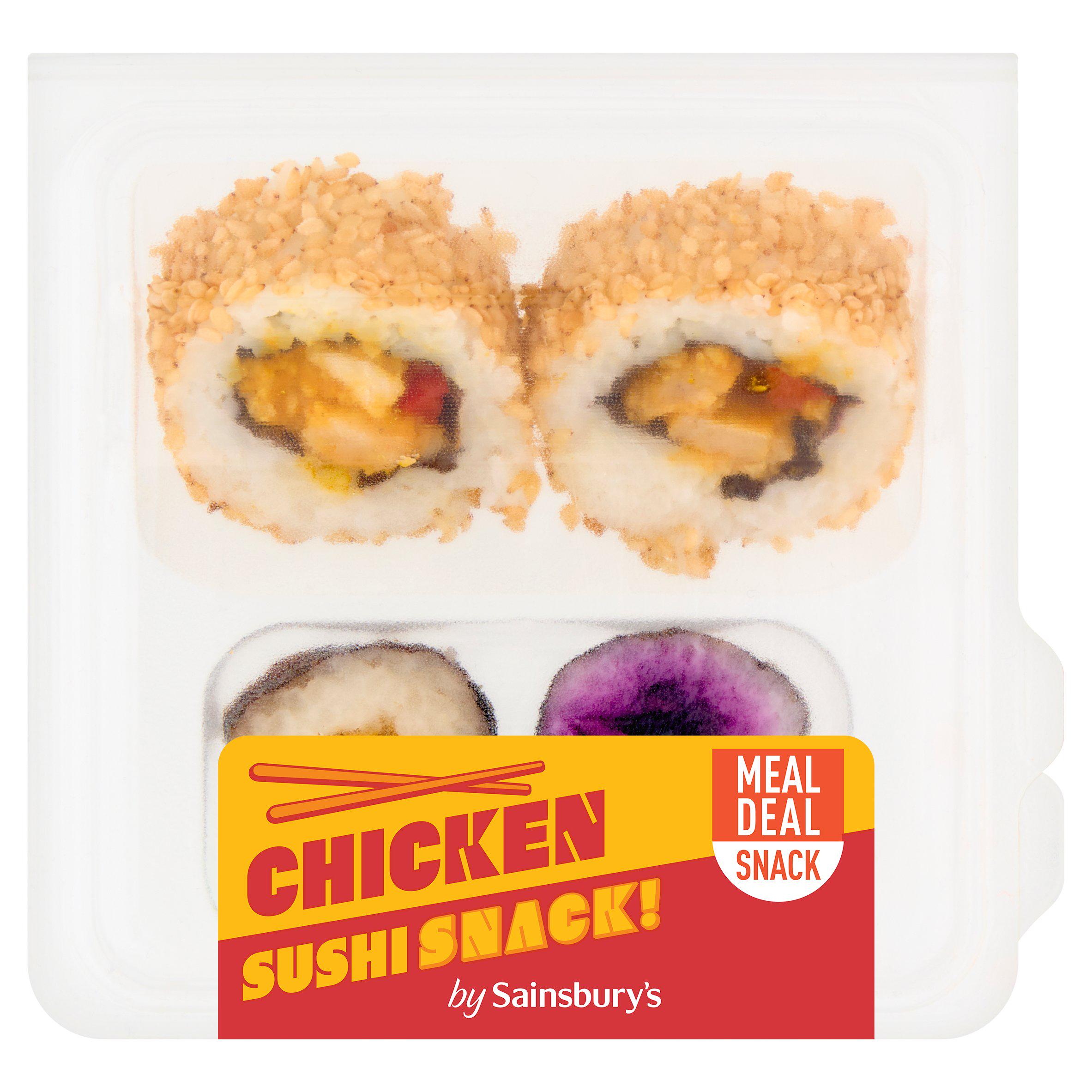 Sainsbury's Chicken Sushi Snack