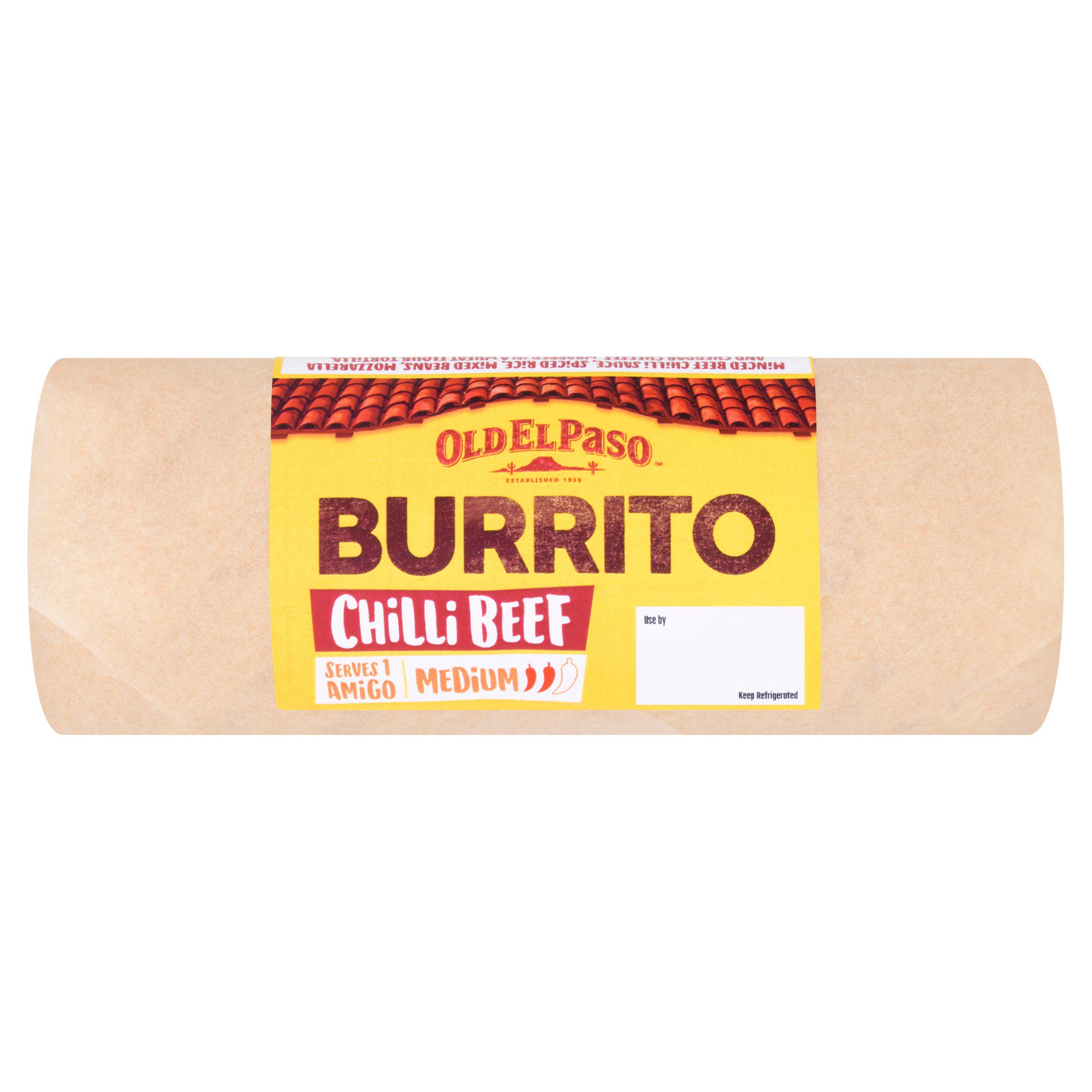 Old El Paso 400g Chilli Beef Burrito