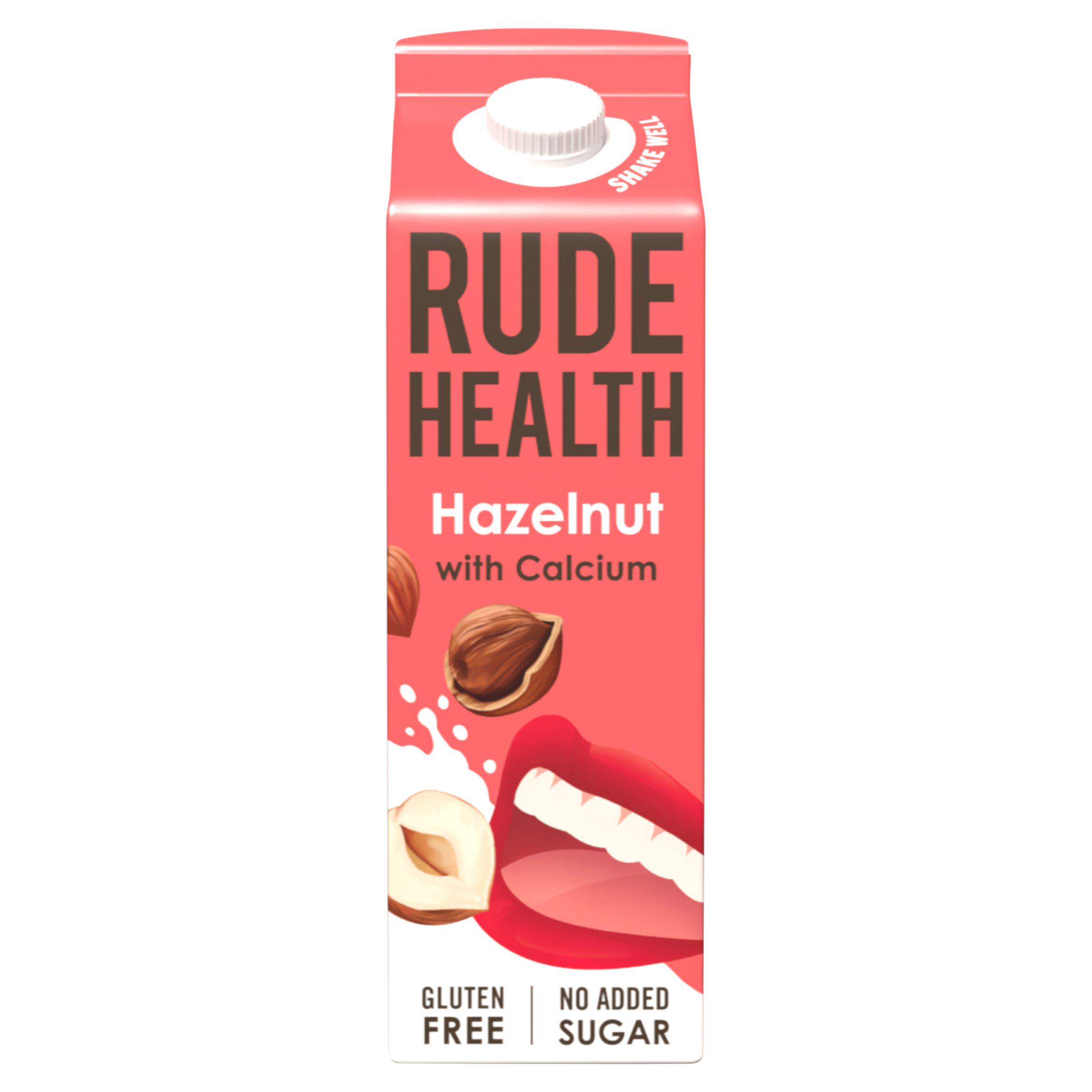 Rude Health 1L Hazelnut with Calcium Drink