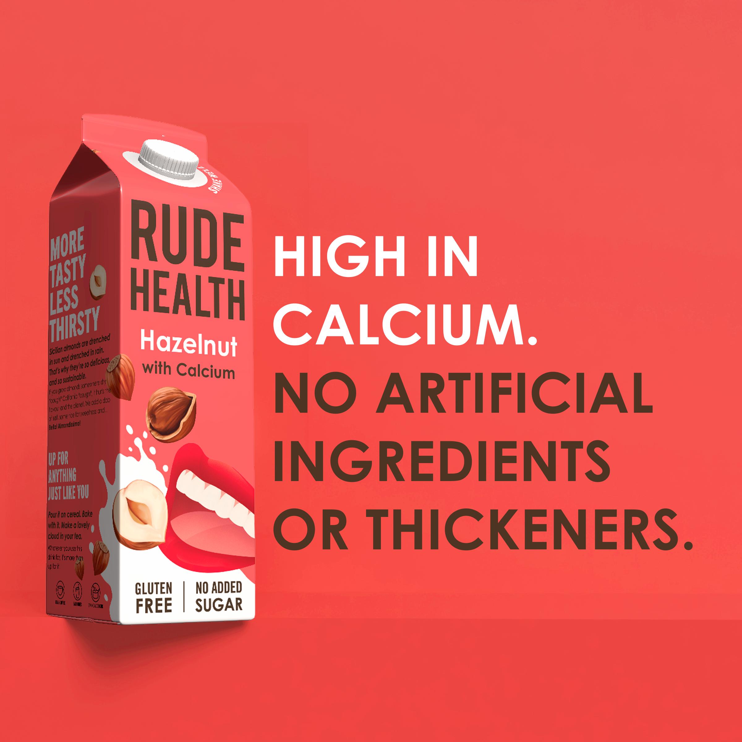 Rude Health 1L Hazelnut with Calcium Drink thumbnail 2