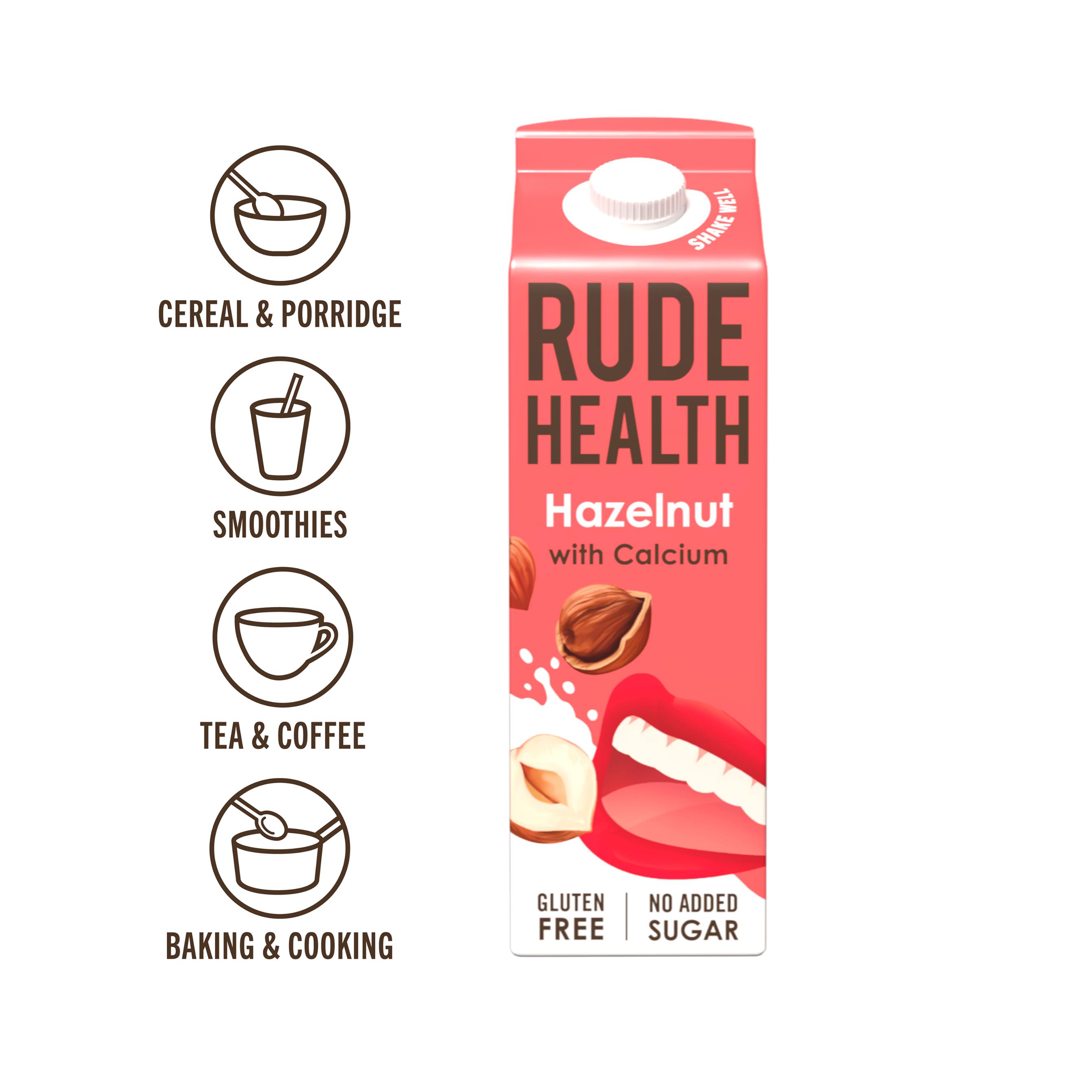 Rude Health 1L Hazelnut with Calcium Drink thumbnail 5