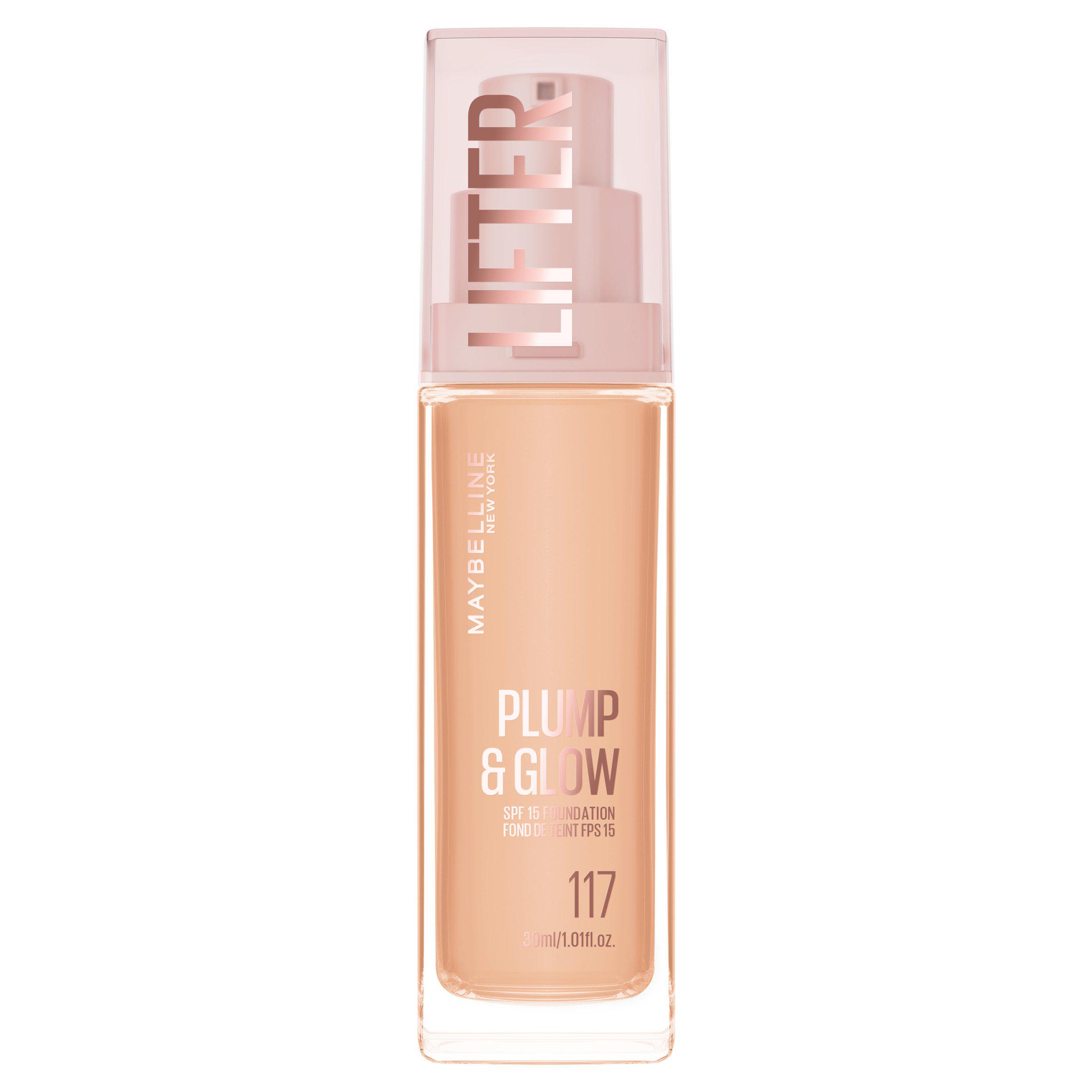 Foundation, Lifter Plump & Glow Foundation, All Day Wear, Shade 117