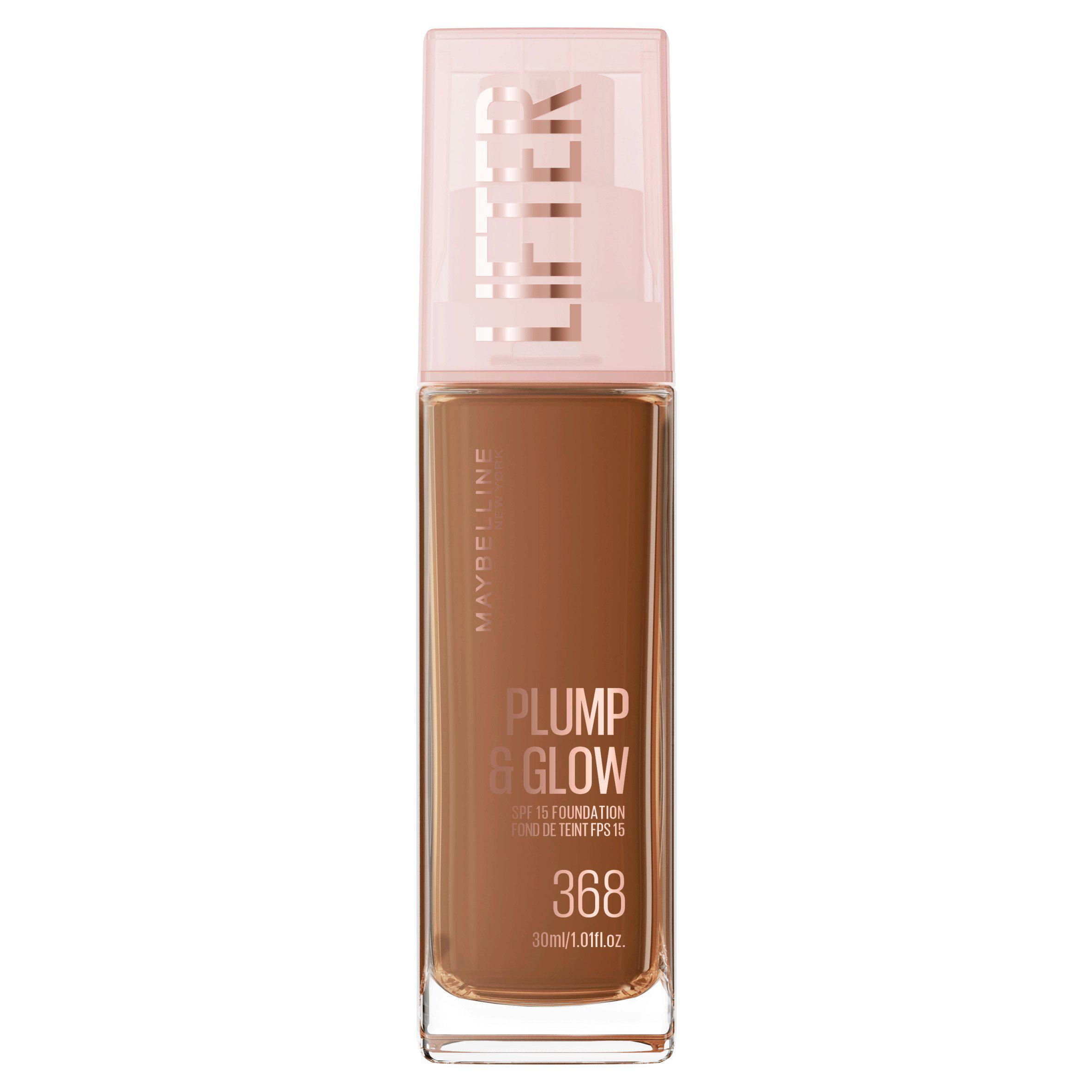 Maybelline New York Foundation Lifter Plump & Glow All Day Wear Shade 368