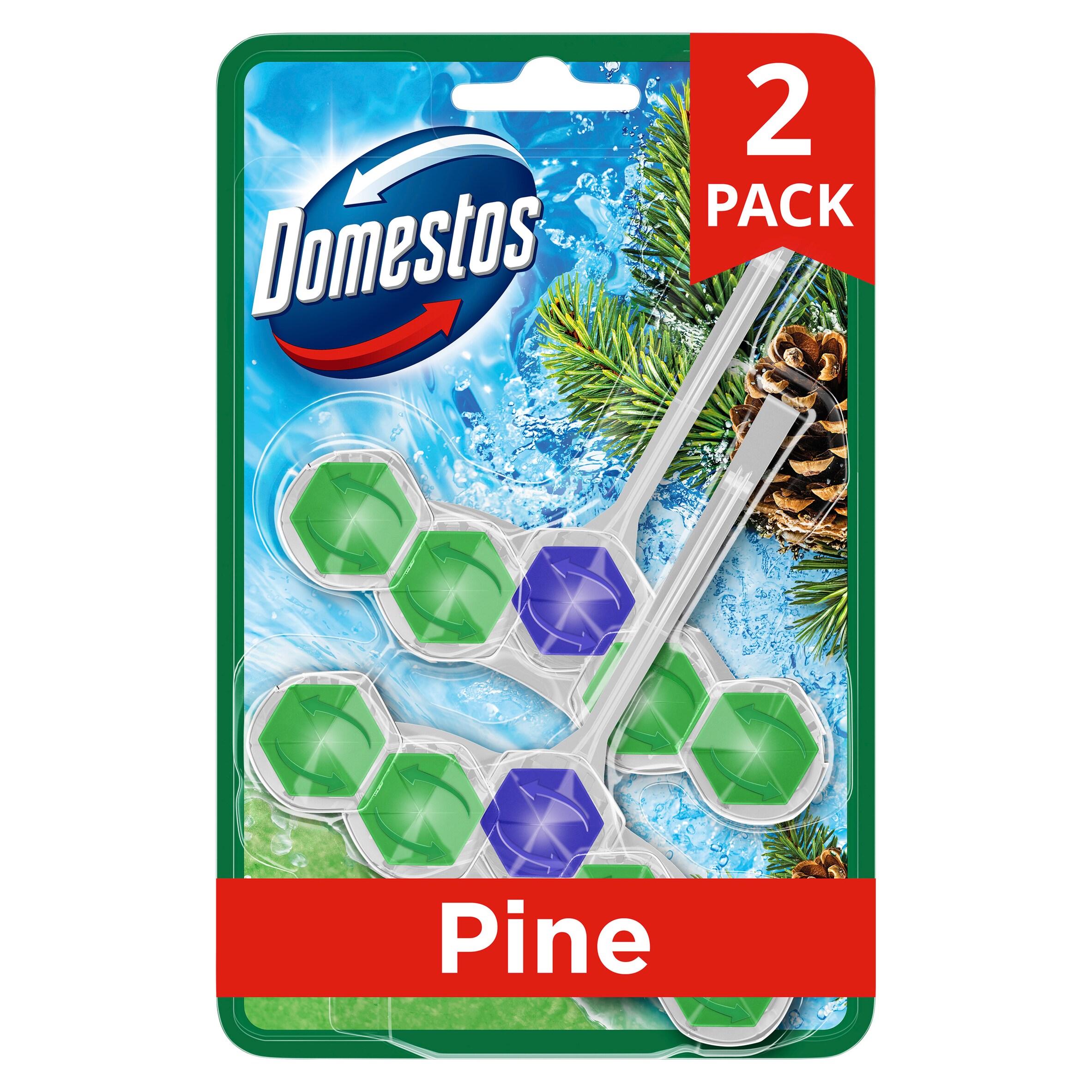 Domestos Power 5 Pine Toilet Blocks 2x 50 g thumbnail 6