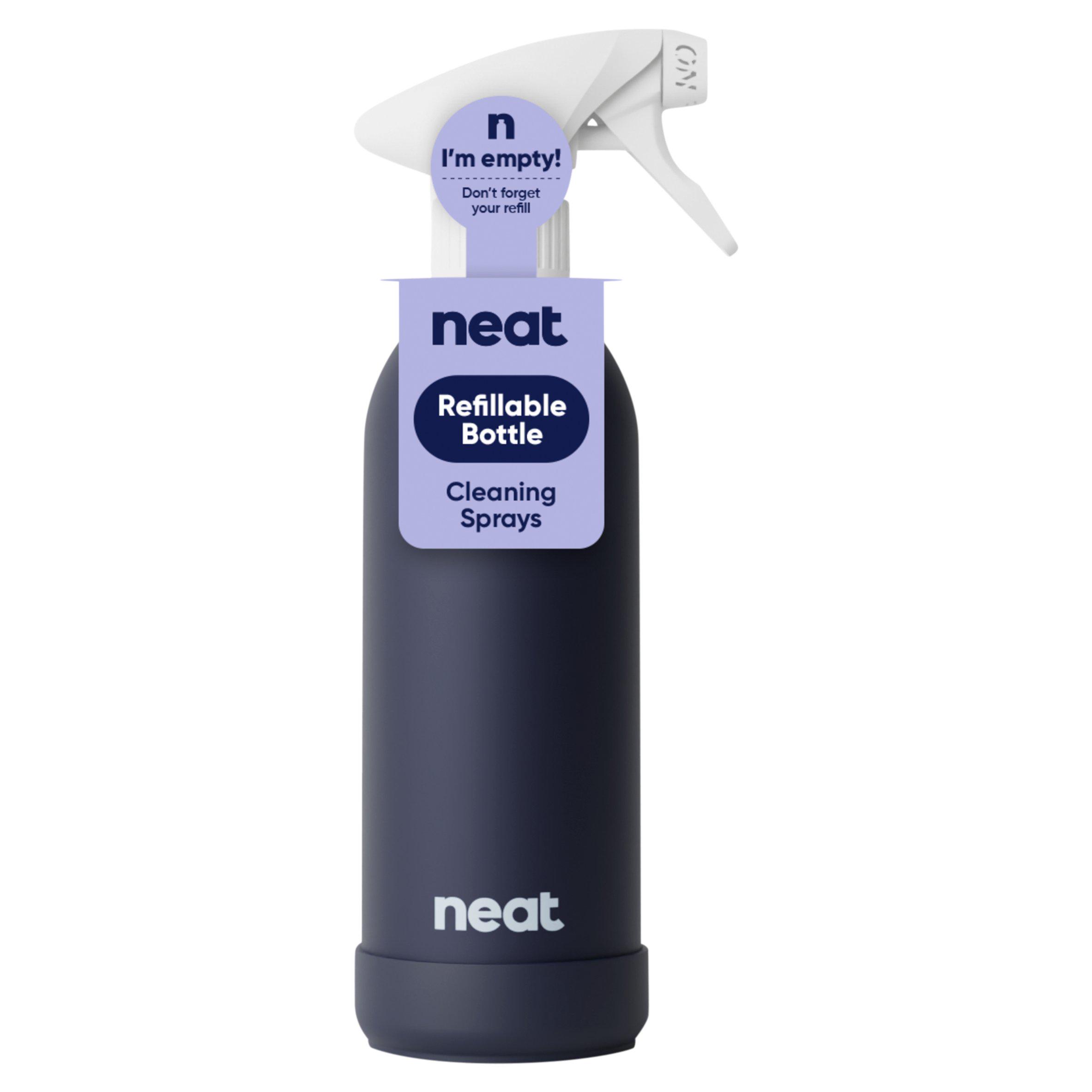 Neat 500ml Midnight Refillable Cleaning Spray Bottle