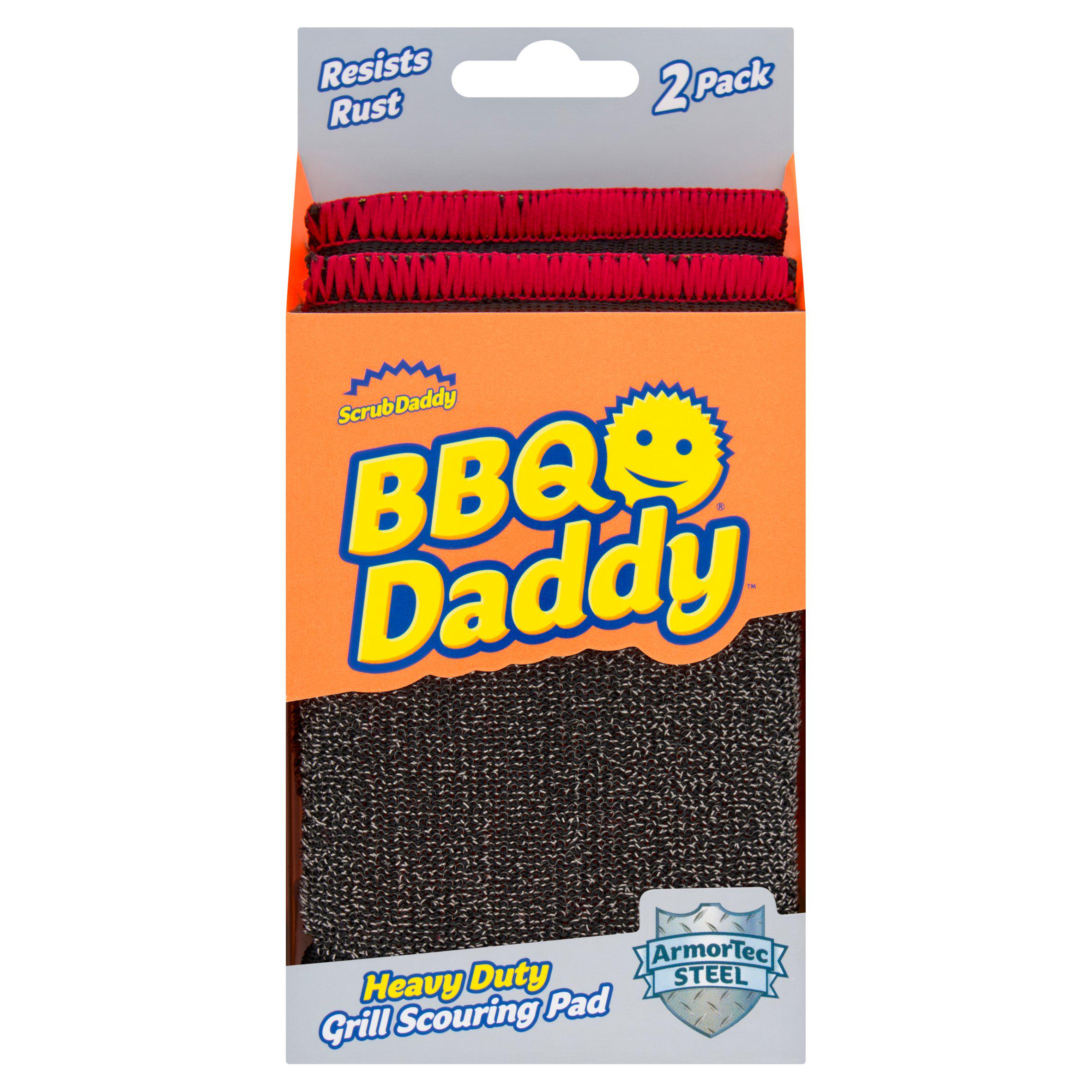 Scrub Daddy BBQ Daddy 2 x Heavy Duty Grill Scouring Pad